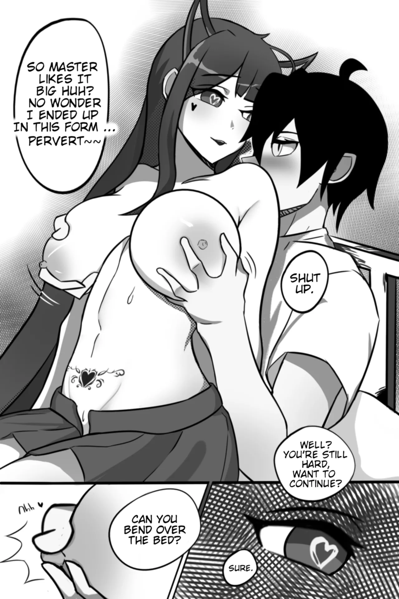 I Get No Bitches, So I Summoned a Swag Demon to Satisfy My Urges page 13 featuring akuma nihmune - sole female sole male hentai manga - read online free