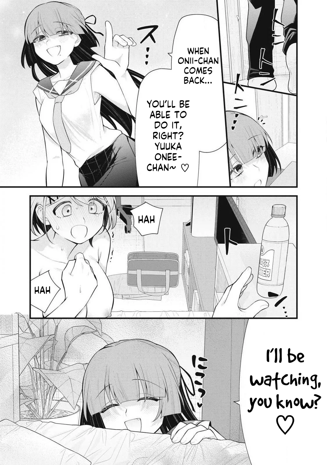 YOUR SISTER - Chapter 3 page 9 - big breasts blowjob face hentai manga - read online free