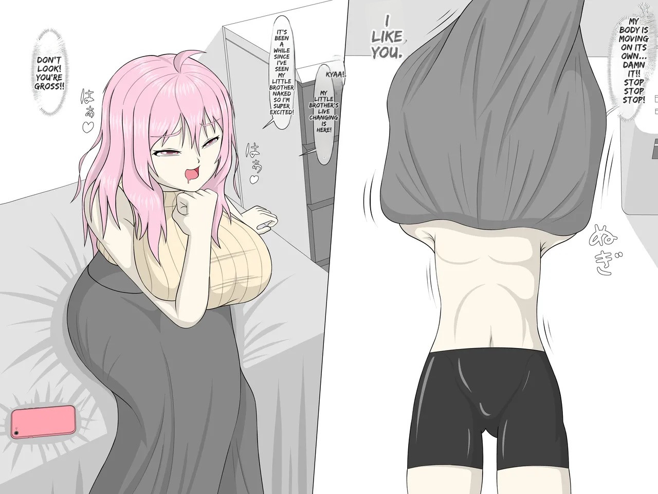 Hypnosis App With A BroCon Futanari Sister - Page 10