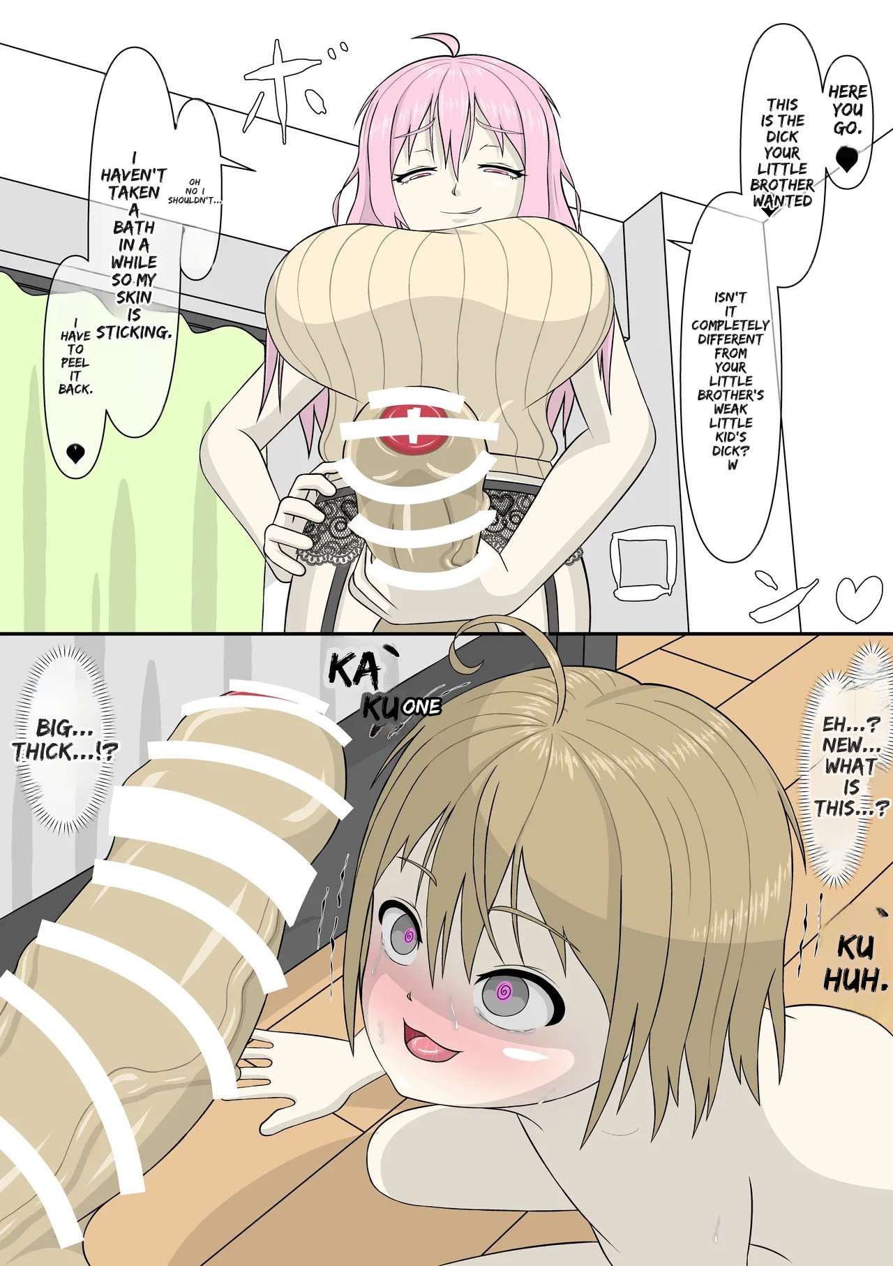 Hypnosis App With A BroCon Futanari Sister - Page 23
