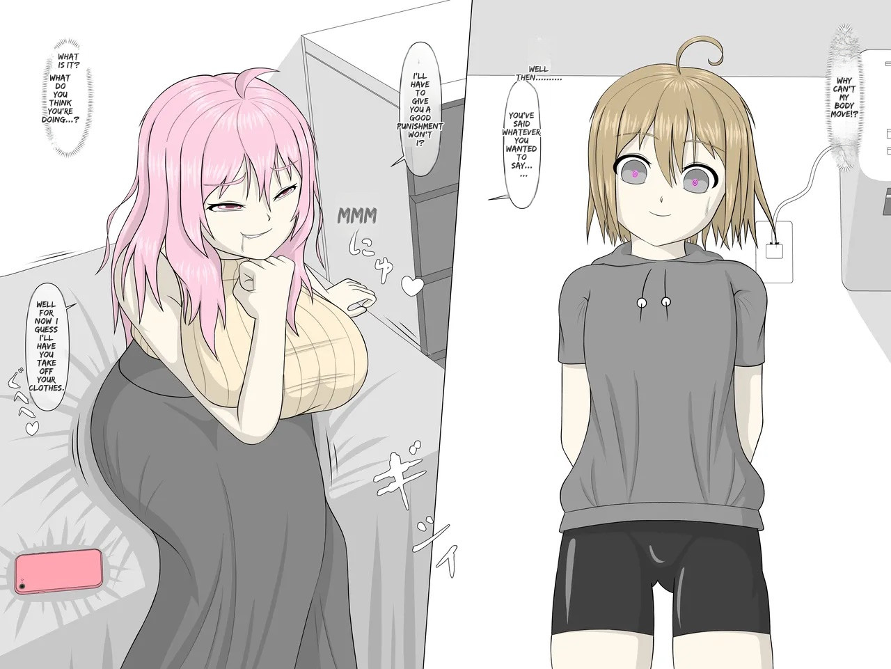 Hypnosis App With A BroCon Futanari Sister - Page 9