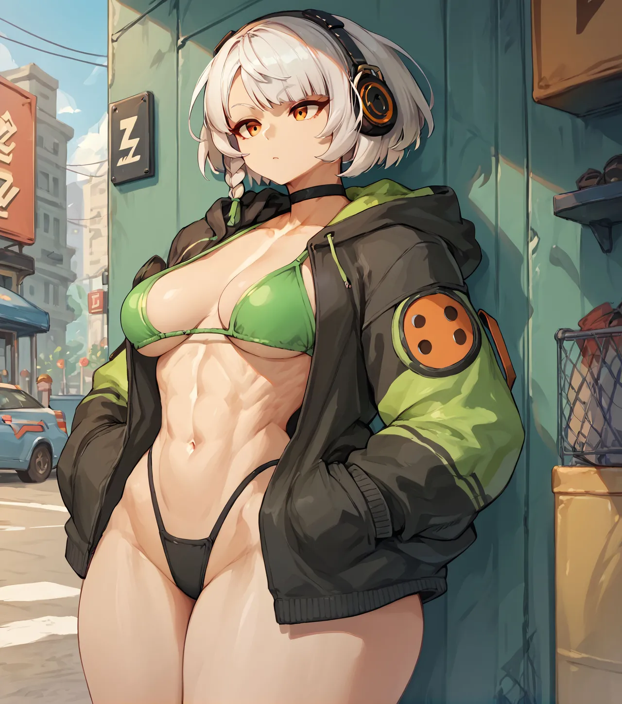 Anby sakaro ai generated page 18 featuring anby demara zenless zone zero parody - big penis uncensored hentai manga - read online free