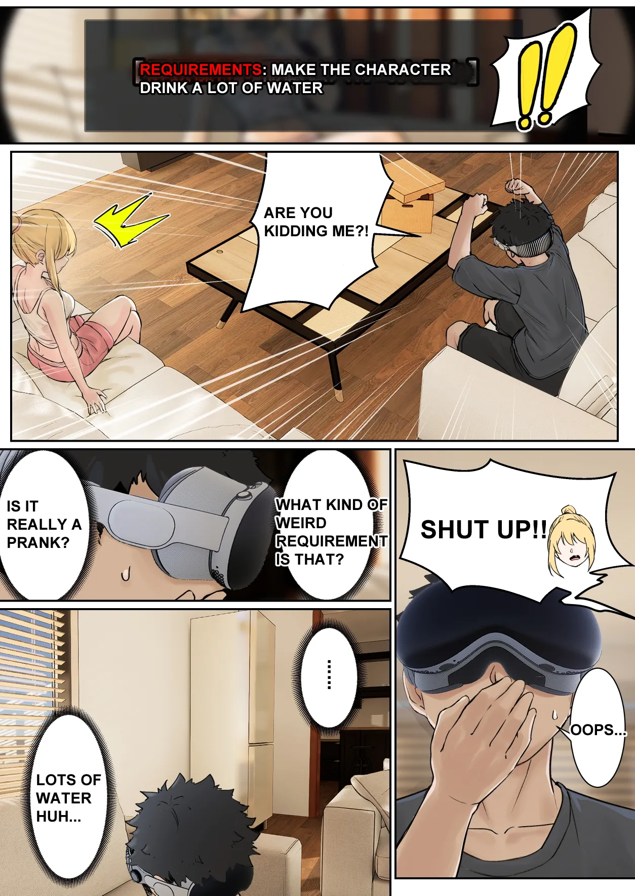 My AR glasses can see various stats about my foster sister？! page 11 original parody - squirting inseki hentai manga - read online free