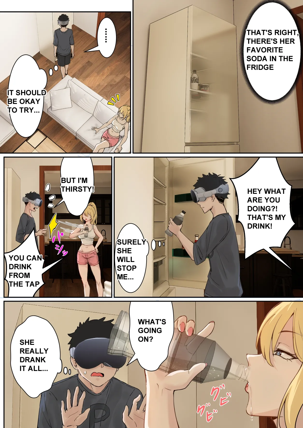 My AR glasses can see various stats about my foster sister？! page 12 original parody - squirting inseki hentai manga - read online free