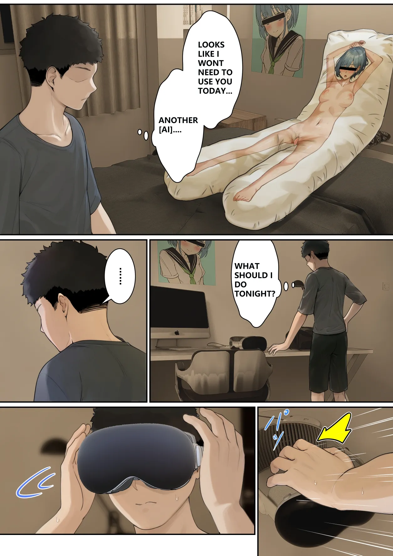 My AR glasses can see various stats about my foster sister?! page 109 original parody - inseki big breasts hentai manga - read online free