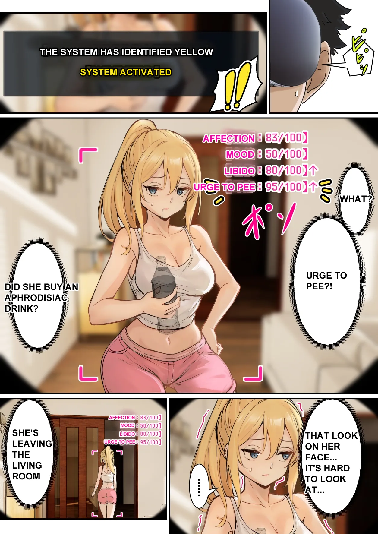 My AR glasses can see various stats about my foster sister?! page 14 original parody - inseki big breasts hentai manga - read online free