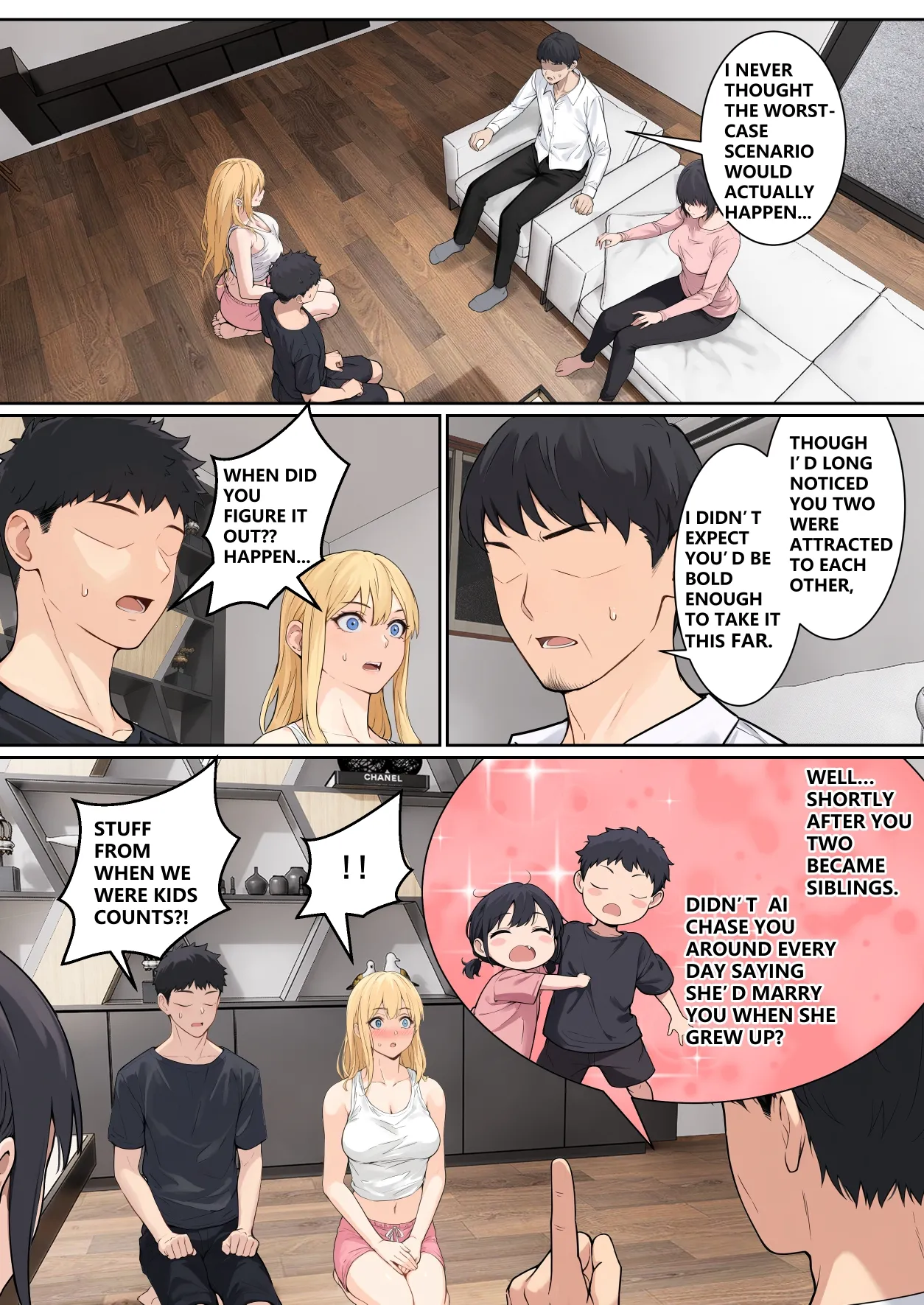 My AR glasses can see various stats about my foster sister?! page 196 original parody - inseki big breasts hentai manga - read online free