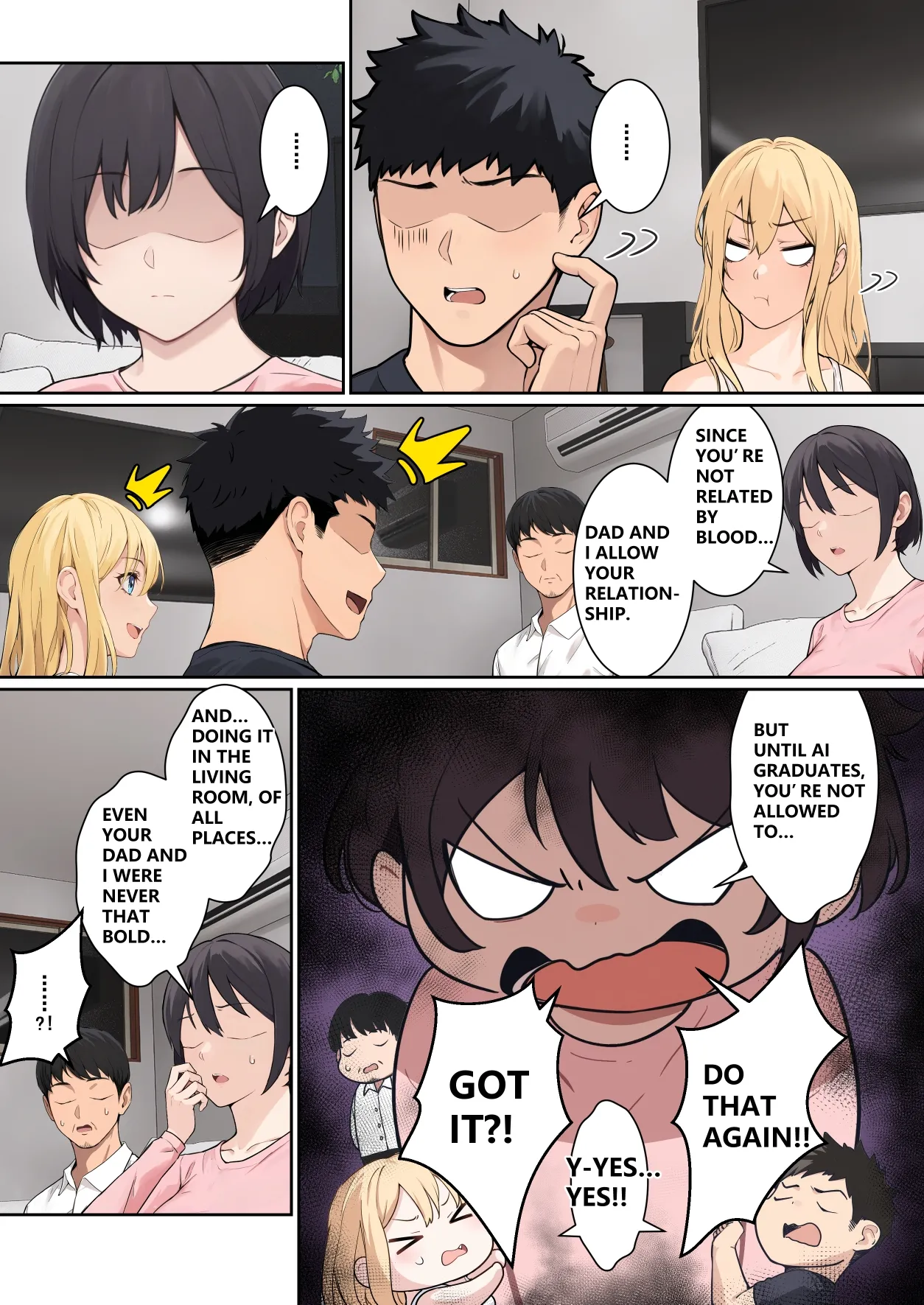 My AR glasses can see various stats about my foster sister？! page 196 original parody - blowjob sole female hentai manga - read online free