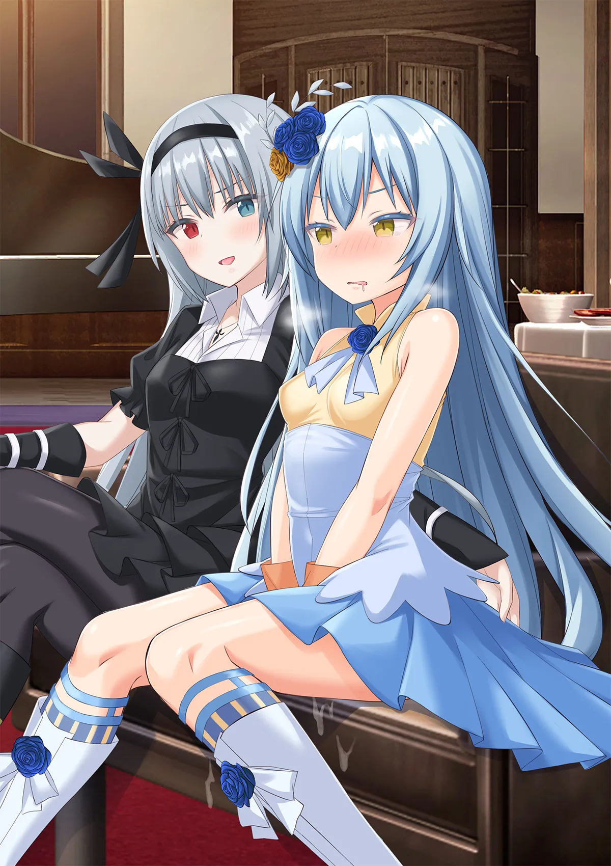 Bishoujo Body de GothLoli Maou ni Les Choukyou Sare Mesu Ochita Ken page 137 featuring rimuru tempest tensei shitara slime datta ken parody - mosaic censorship pantyhose hentai manga - read online free