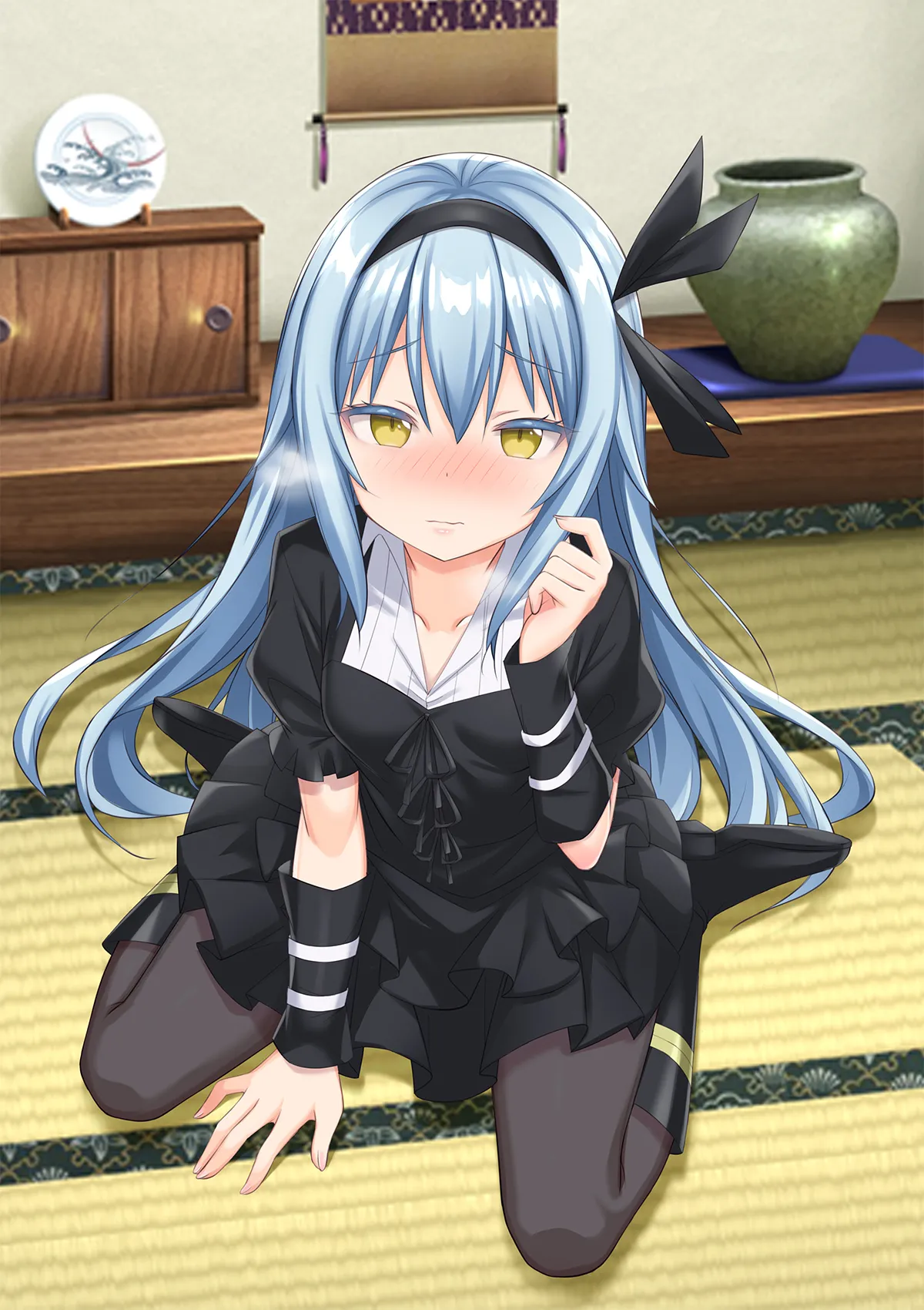 Bishoujo Body de GothLoli Maou ni Les Choukyou Sare Mesu Ochita Ken page 216 featuring rimuru tempest tensei shitara slime datta ken parody - mosaic censorship pantyhose hentai manga - read online free