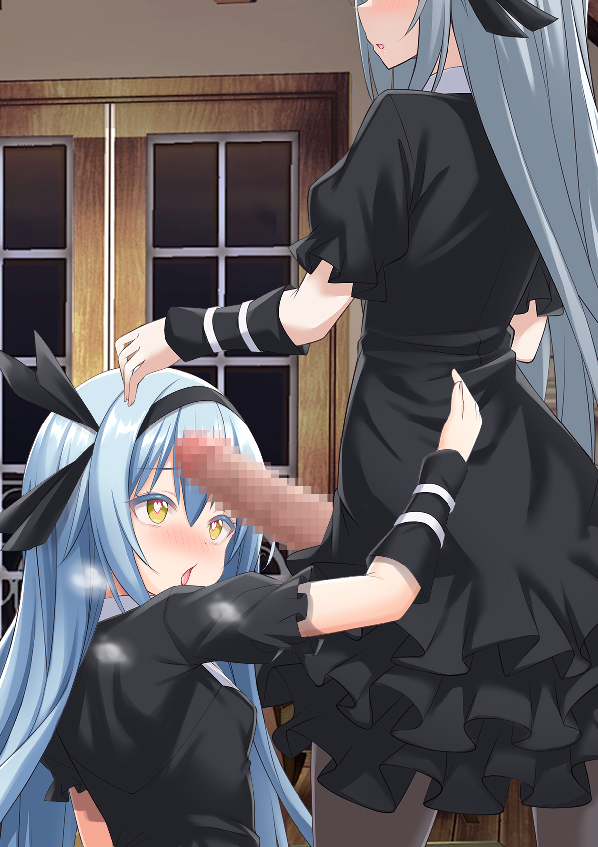 Bishoujo Body de GothLoli Maou ni Les Choukyou Sare Mesu Ochita Ken page 232 featuring rimuru tempest tensei shitara slime datta ken parody - mosaic censorship pantyhose hentai manga - read online free