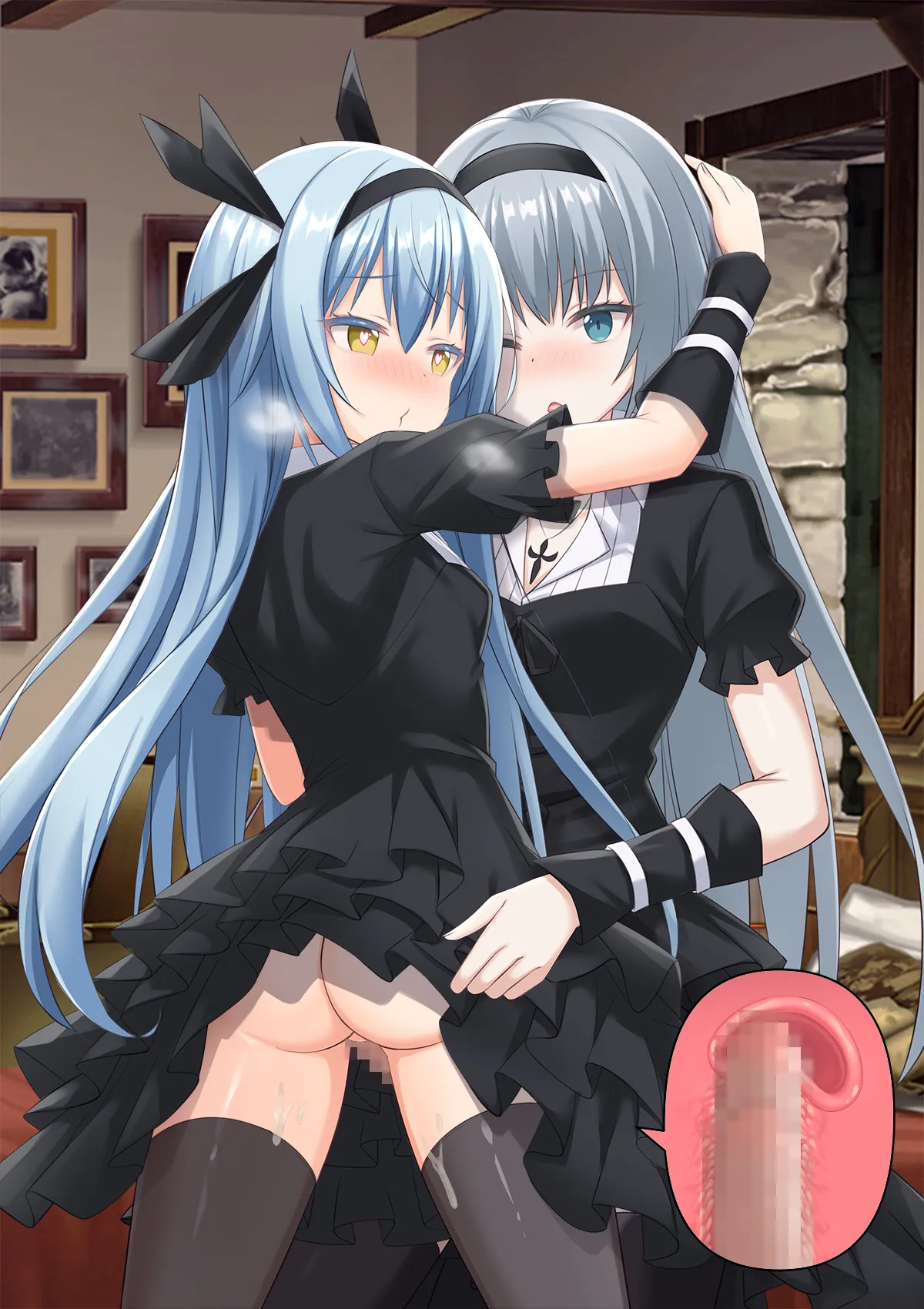 Bishoujo Body de GothLoli Maou ni Les Choukyou Sare Mesu Ochita Ken page 237 featuring rimuru tempest tensei shitara slime datta ken parody - mosaic censorship pantyhose hentai manga - read online free