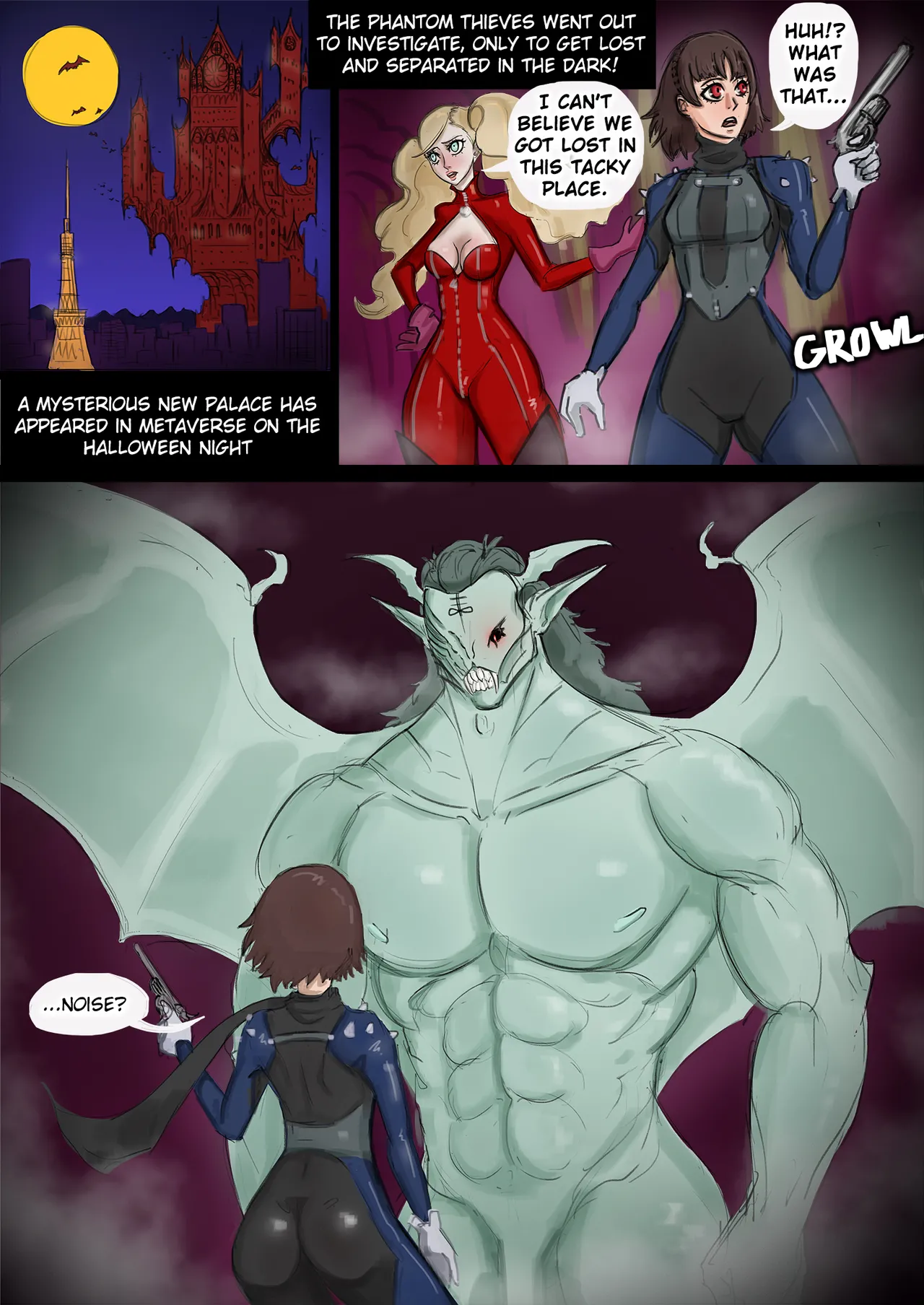 Persona X Vampire - Page 1