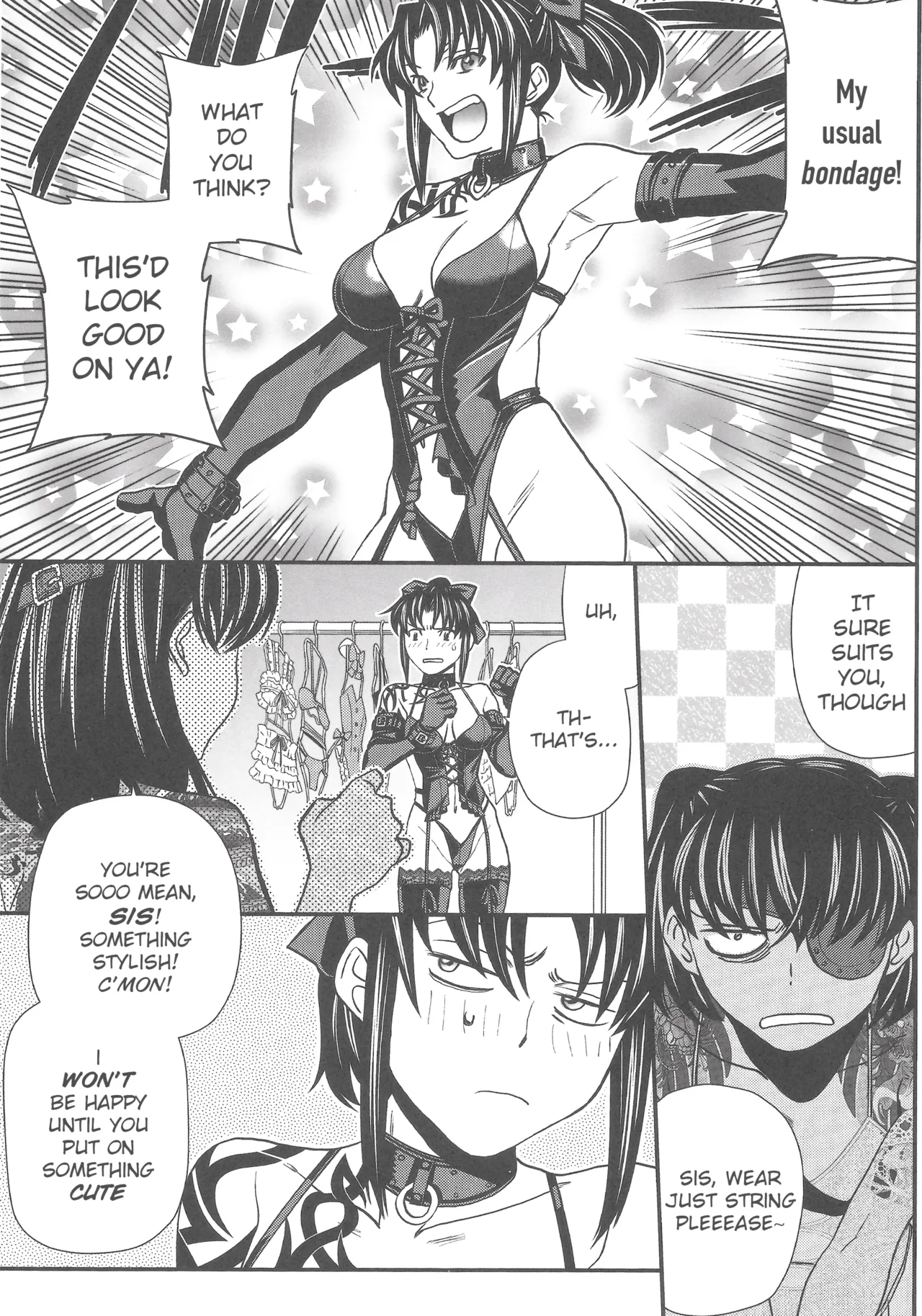 Je t'aime, Je t'aime, le majeur! page 18 featuring balalaika black lagoon parody - bunny girl eyepatch hentai manga - read online free