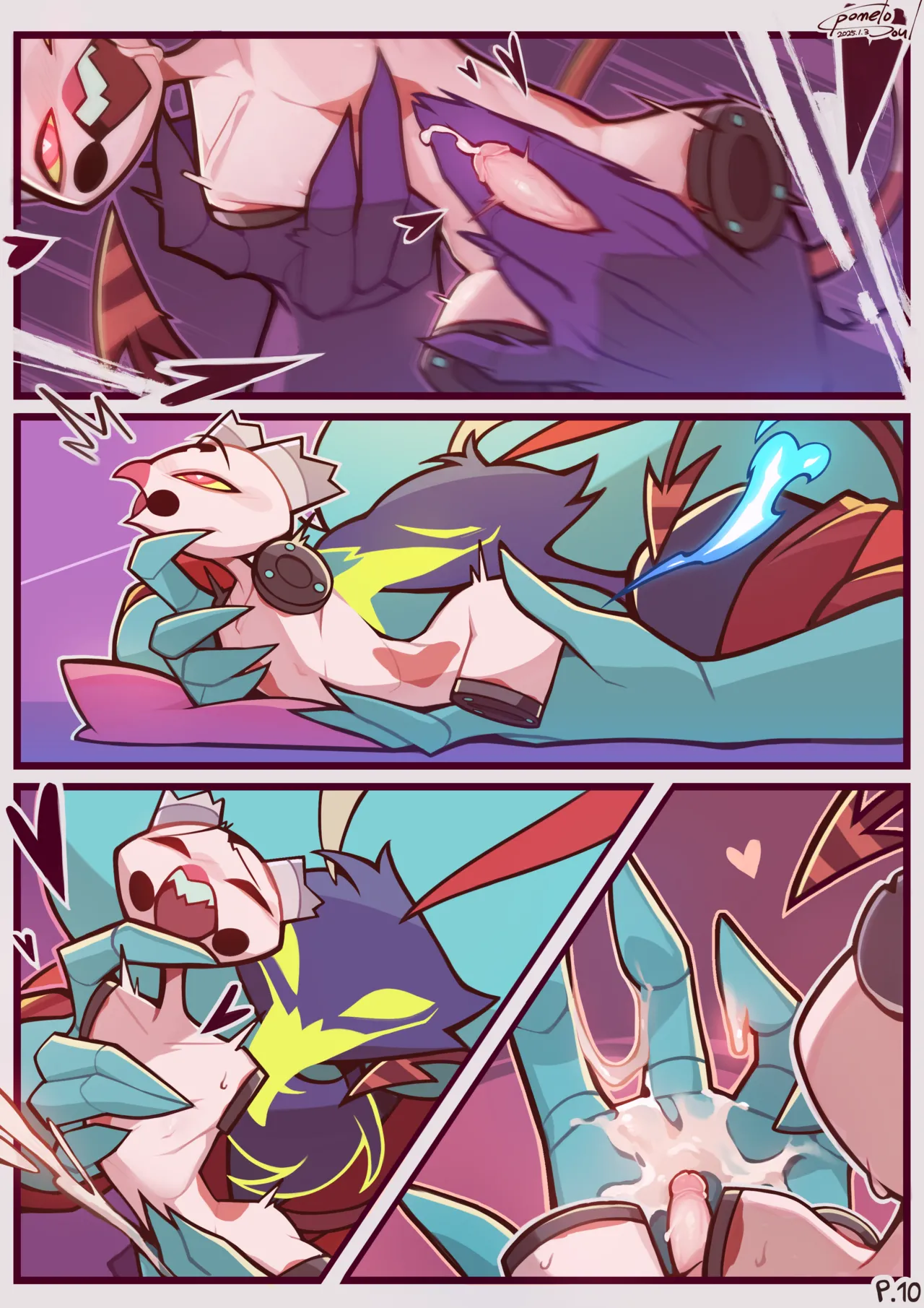 Just The Usual page 10 helluva boss parody - full color anal hentai manga - read online free