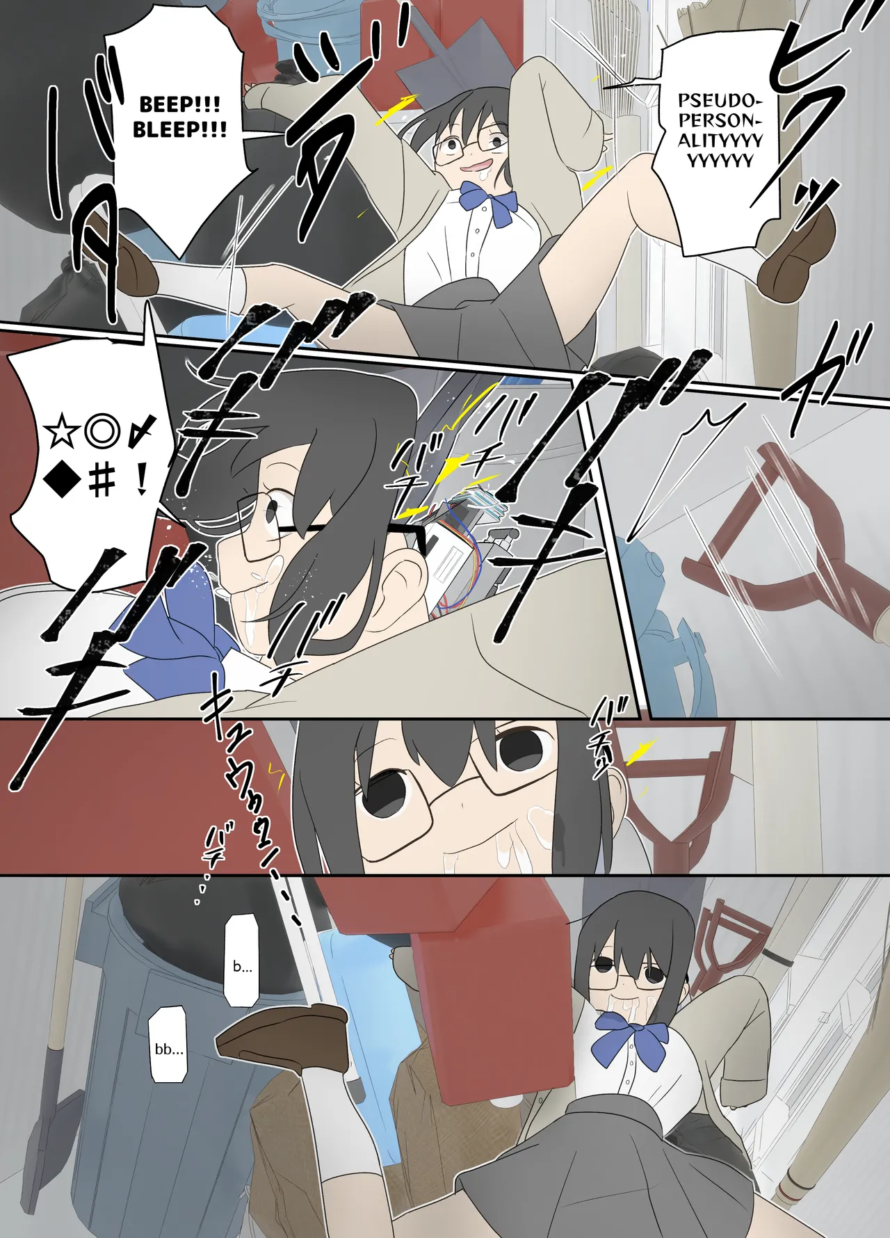 Electronic Brain page 10 original parody - full color robot hentai manga - read online free