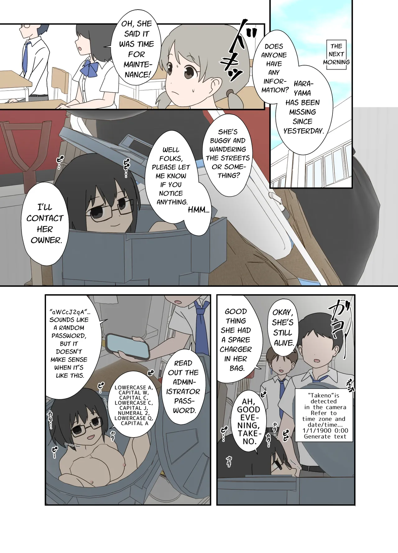 Electronic Brain page 19 original parody - big breasts mmf threesome hentai manga - read online free