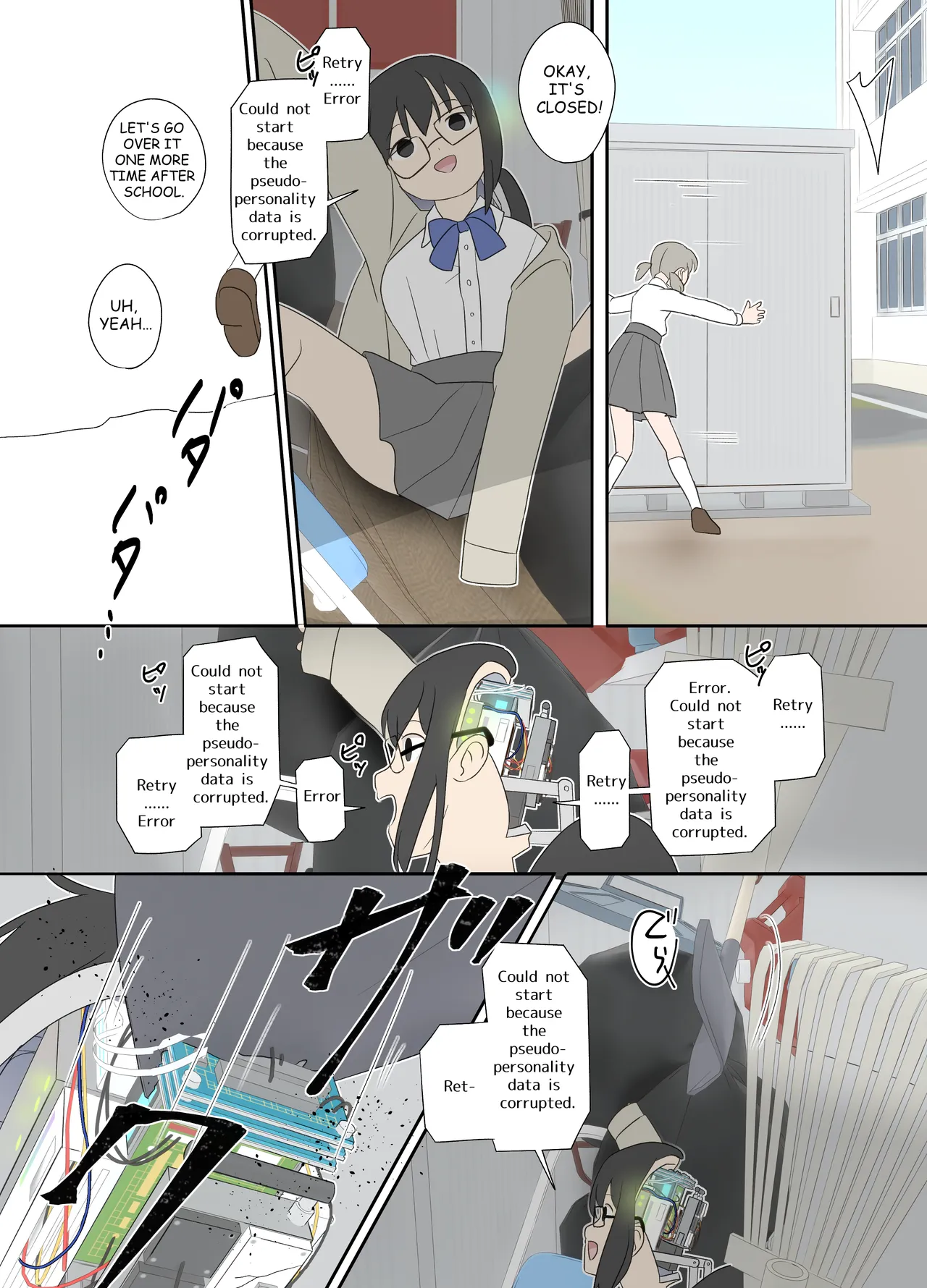 Electronic Brain page 9 original parody - full color robot hentai manga - read online free