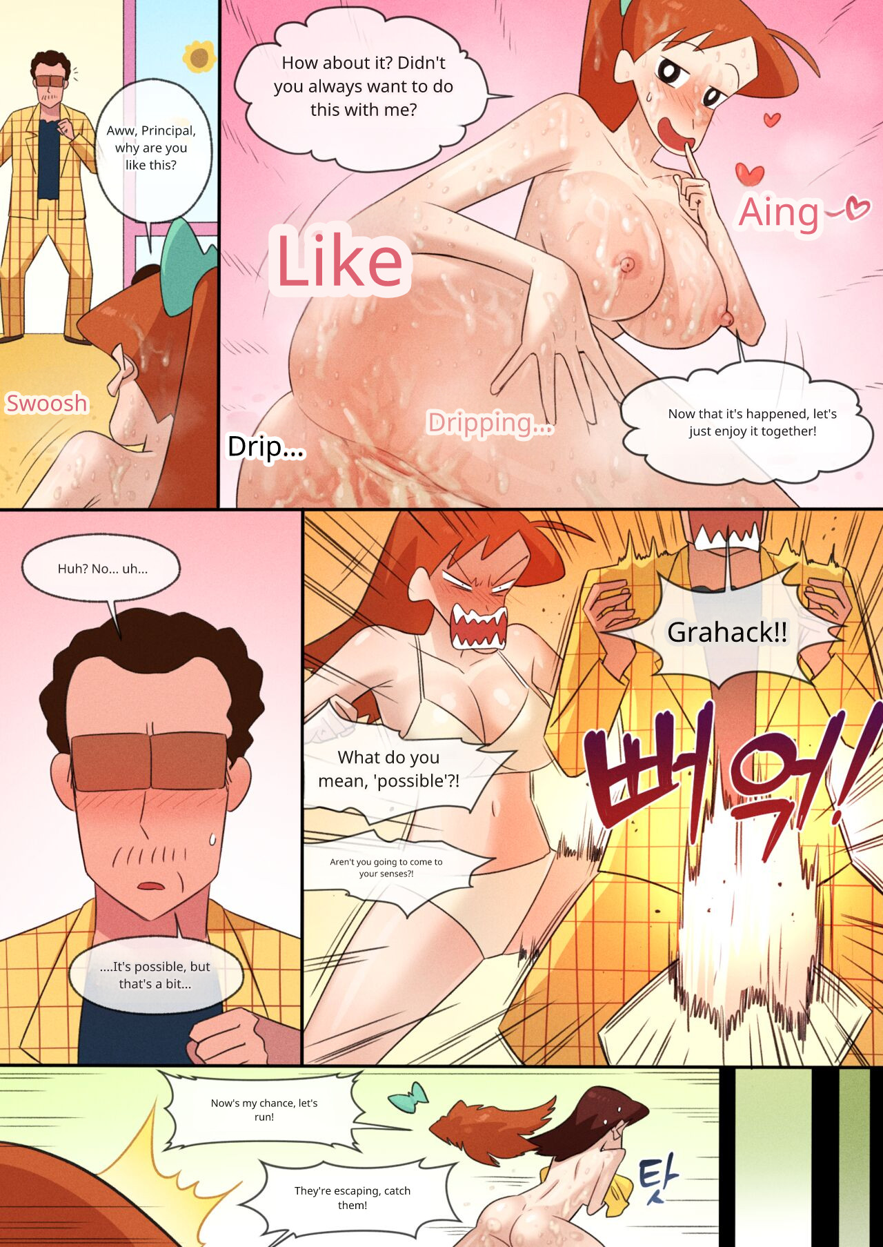 Teacher Chae Seong-ah teaches sex education page 13 featuring shinnosuke nohara crayon shin-chan parody - rough translation teacher hentai manga - read online free