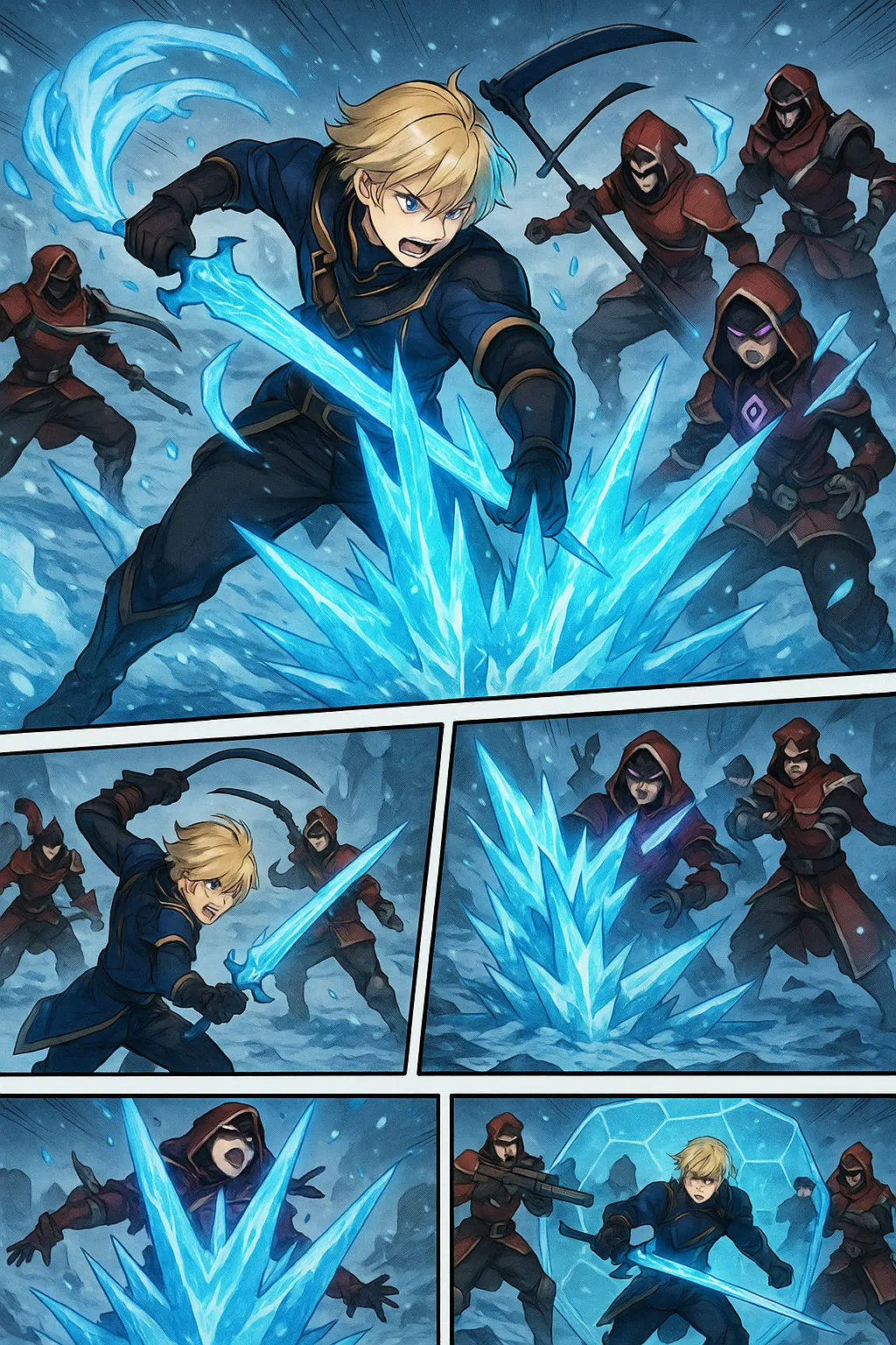 原神世界大战 page 52 - ai generated hentai manga - read online free