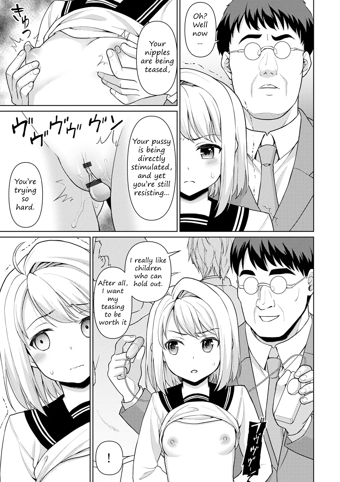 Mukuchi Shoujo no Chikan Higai - Chapter 1 page 9 original parody - sole female pantyhose hentai manga - read online free