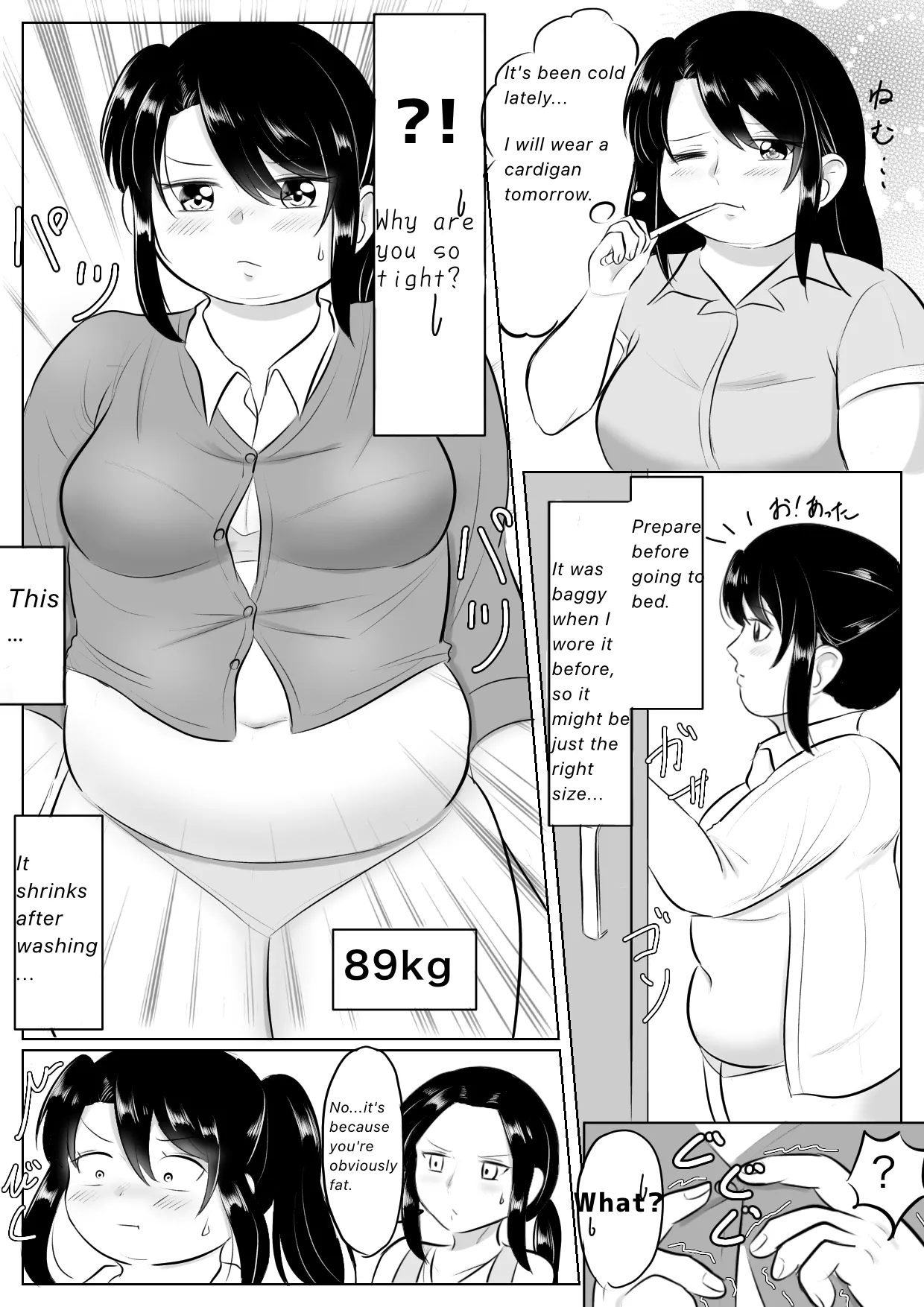 Longing for softness page 11 original parody - bbw weight gain hentai manga - read online free