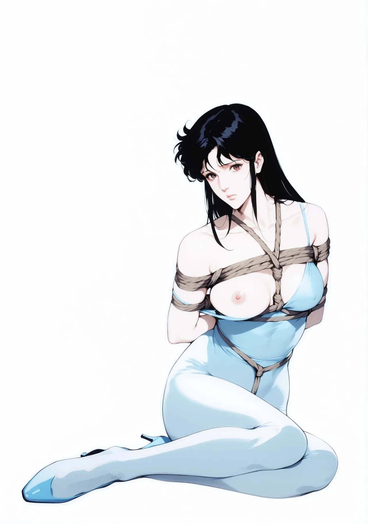 [Atelier Pinpoint (CRACK)] NIGHTFLY vol.1 DAY DREAMIN (Cat's Eye) English (uncensorred) +[AI Generated] page 64 featuring hitomi kisugi cats eye parody - rough translation ai generated hentai manga - read online free