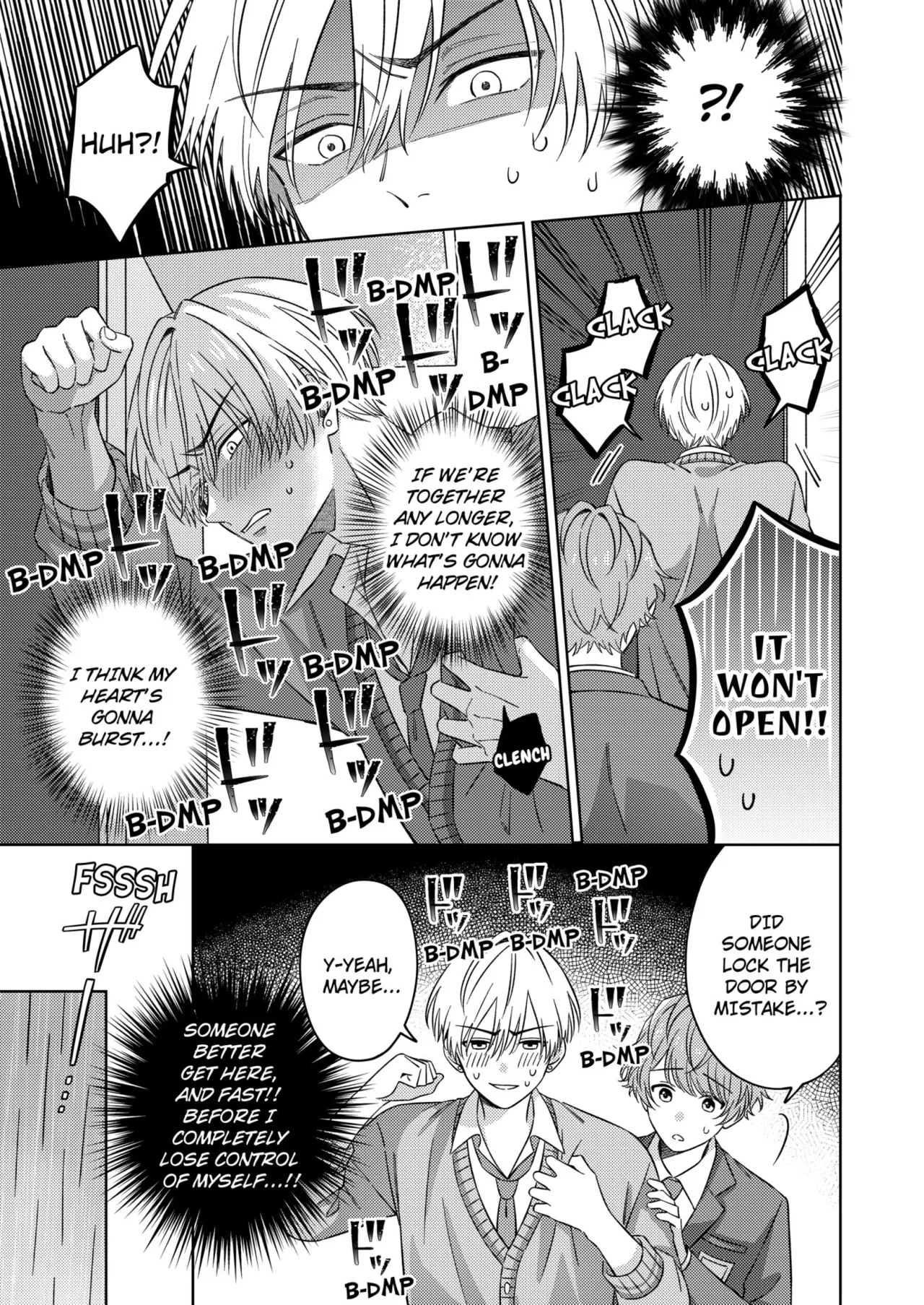 [Naruse Yori] Nanami-kun no Fukenzen na Mousouheki | Nanami's Indecent Fantasies Chapter 1-6 [English] page 14 - full censorship yaoi hentai manga - read online free