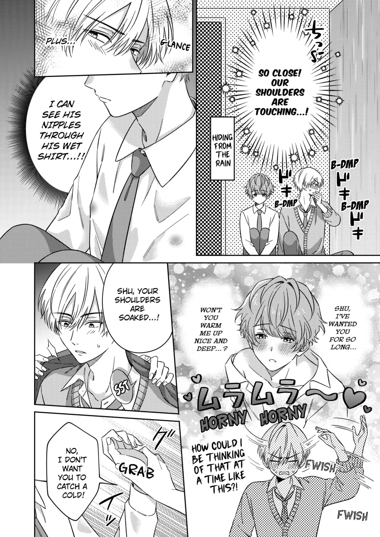 [Naruse Yori] Nanami-kun no Fukenzen na Mousouheki | Nanami's Indecent Fantasies Chapter 1-6 [English] page 15 - full censorship yaoi hentai manga - read online free