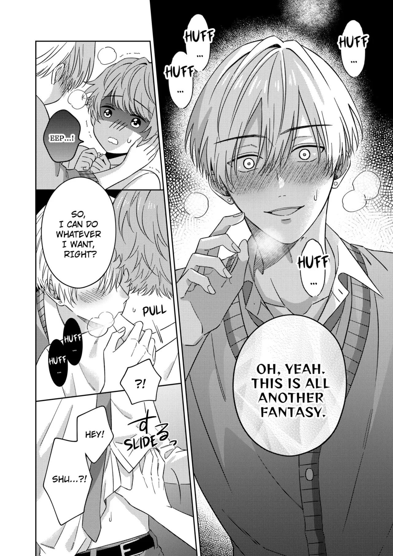 [Naruse Yori] Nanami-kun no Fukenzen na Mousouheki | Nanami's Indecent Fantasies Chapter 1-6 [English] page 19 - full censorship yaoi hentai manga - read online free