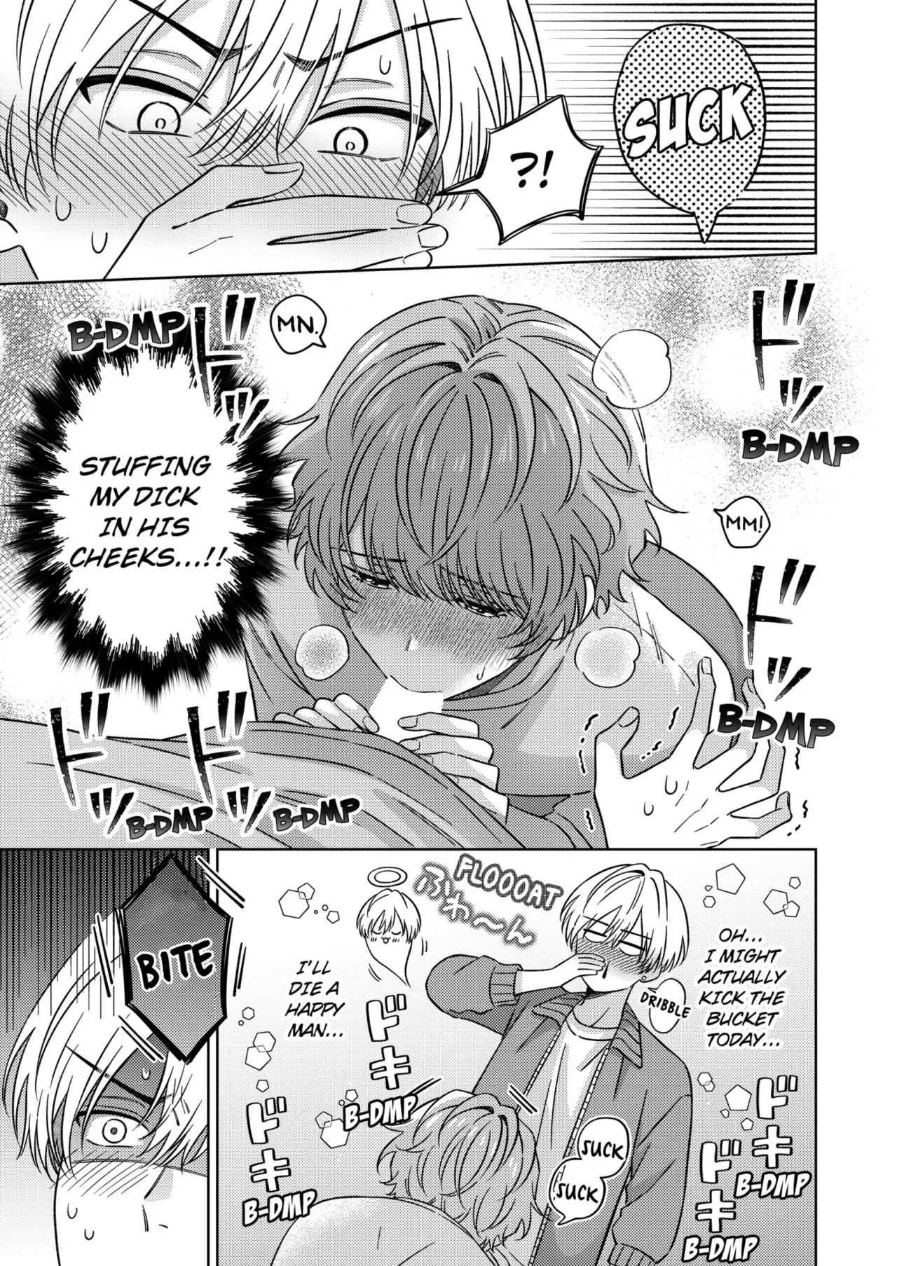 [Naruse Yori] Nanami-kun no Fukenzen na Mousouheki | Nanami's Indecent Fantasies Chapter 1-6 [English] page 44 - full censorship males only hentai manga - read online free