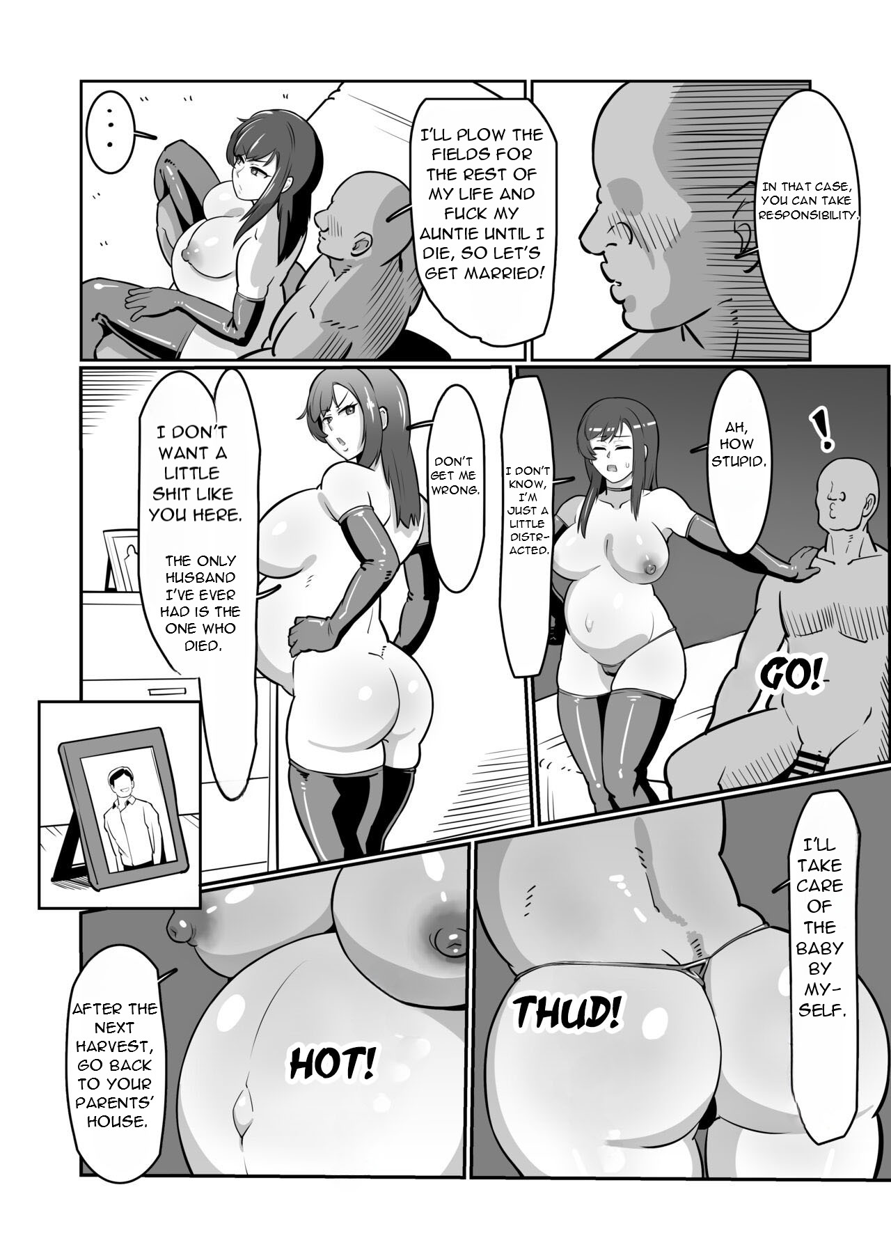 [Boundary] Bote Oba ~Isourou Saki no Oba-san o Haramasete Botebara Sex Zanmai!~ | Pregnant Aunt ~Get Your Aunt Pregnant and Have Lots of Sex with Her~ [English] [DarklordMTLs] page 22 original parody - sole female sole male hentai manga - read online free