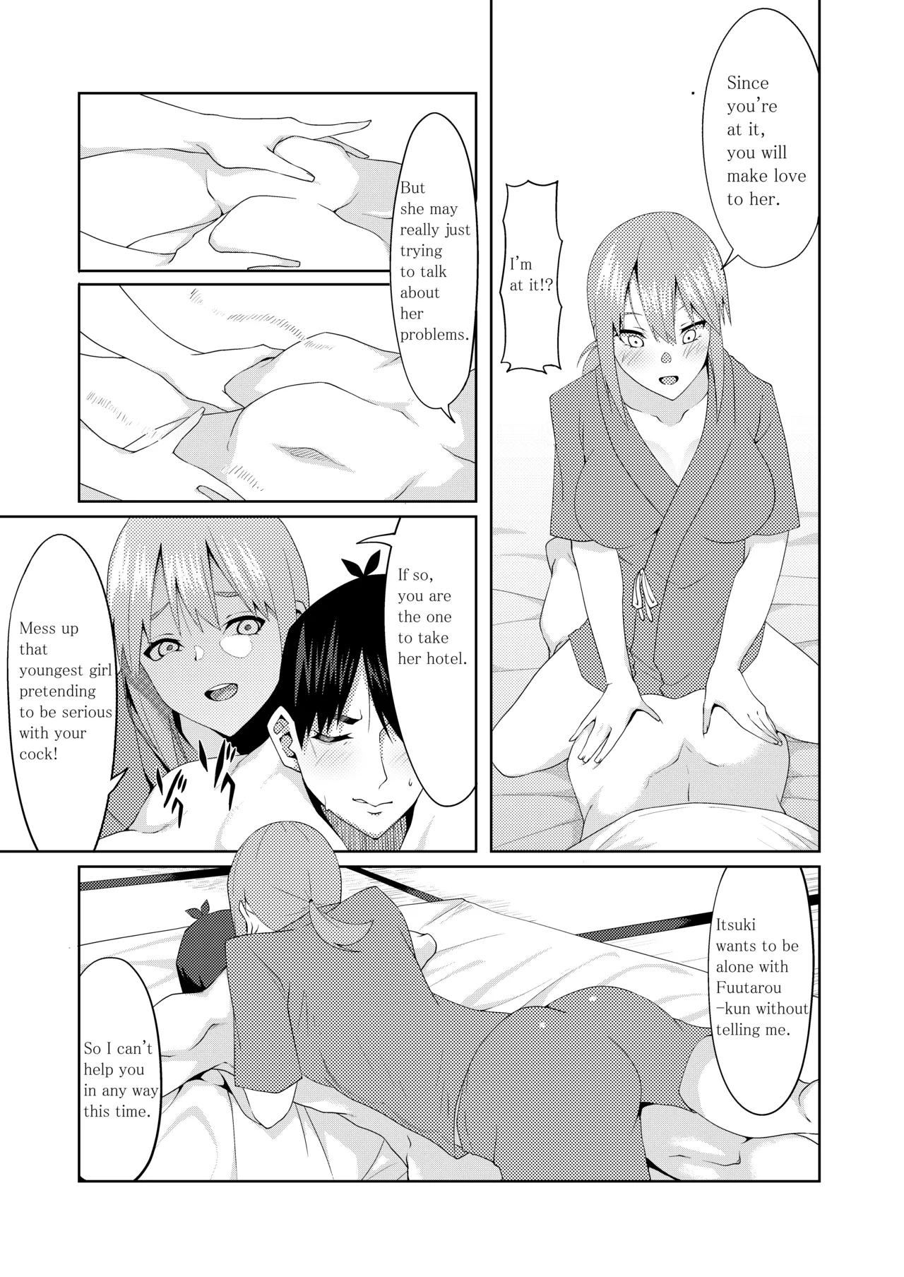 The Married Quintuplets page 223 featuring fuutarou uesugi gotoubun no hanayome parody - big breasts mosaic censorship hentai manga - read online free