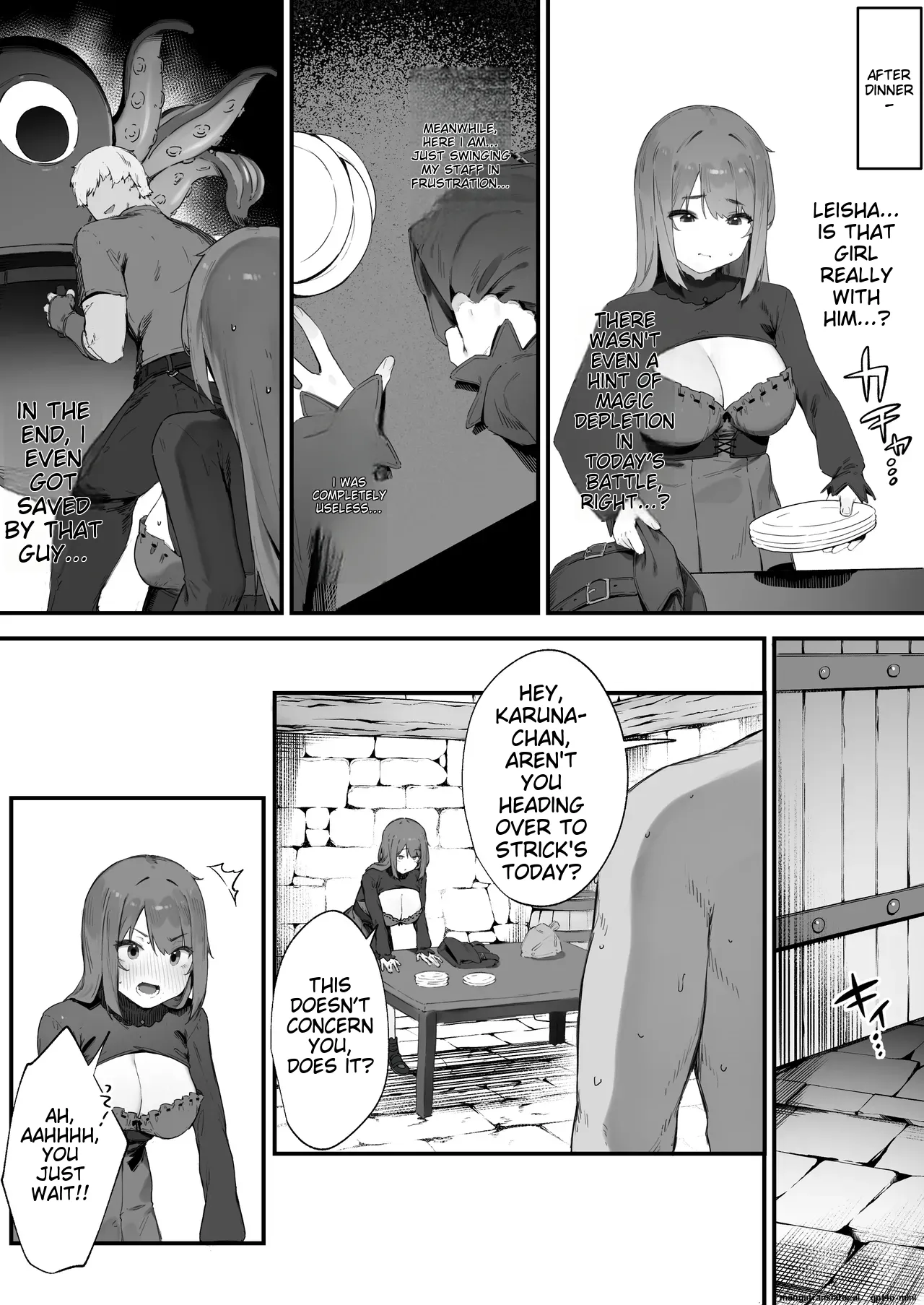 Noroi no Sei de MP ga Tarimasen!! 1-10 page 13 original parody - squirting kissing hentai manga - read online free