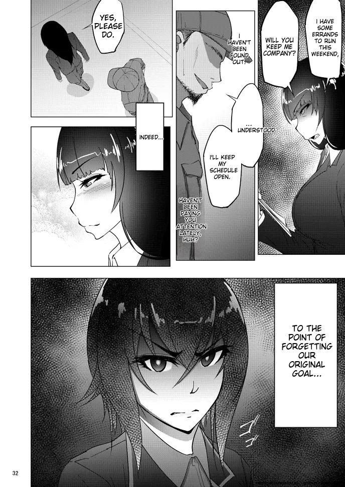 Nishizumi Maho no Shirubeki ja Nakatta Koto Zen page 30 featuring maho nishizumi girls und panzer parody - nakadashi rough translation hentai manga - read online free
