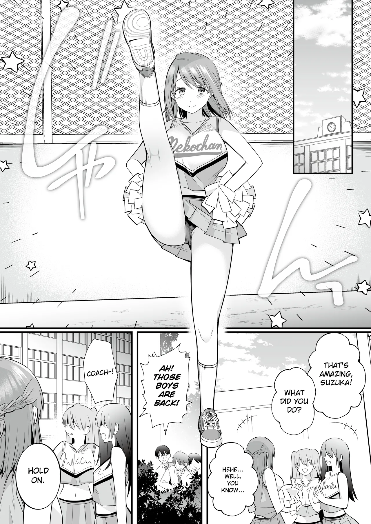 [RefRevo Comic (Mori Guruta)] Houkago Hatsujou Massage ~Ranman Cheer Buin no Kairaku Zetchou~ | Erotic After School Massage ~Cheerleader Reaches the Peak of Pleasure~ [English] page 53 original parody - big breasts humiliation hentai manga - read online free