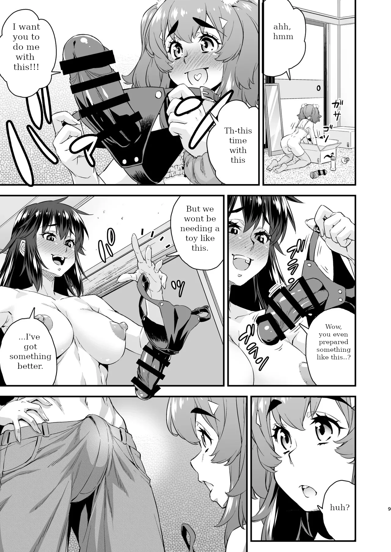 Avatar Trance! 14 page 9 original parody - futanari body modification hentai manga - read online free
