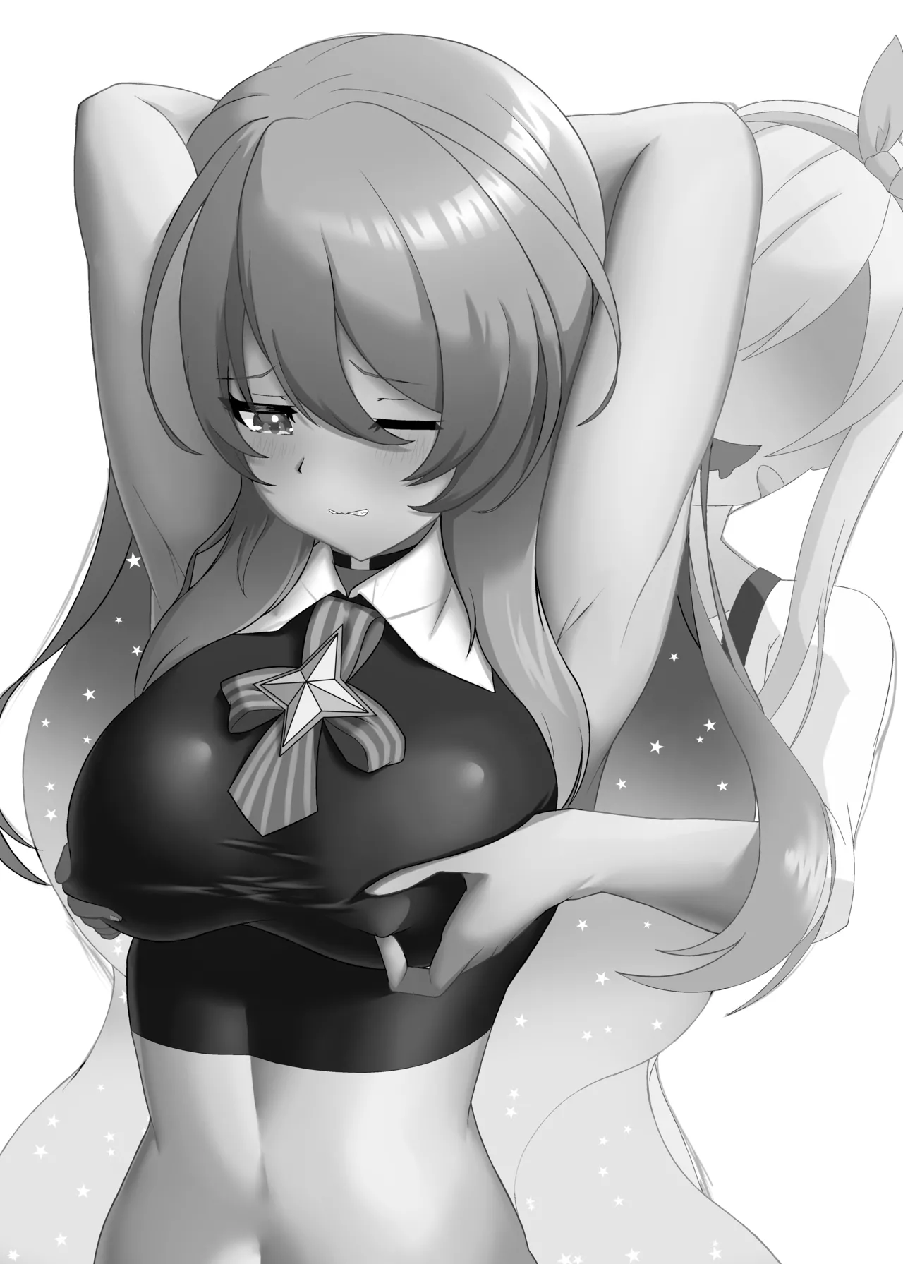 Day Off With A VTuber page 39 featuring moona hoshinova hololive parody - sole female sole male hentai manga - read online free