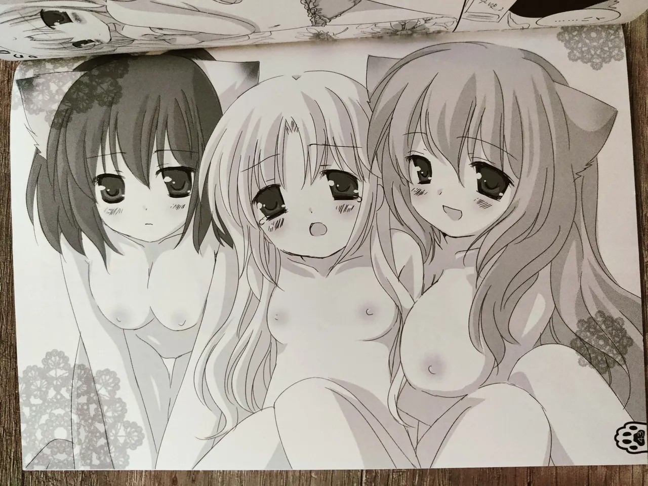 Neko Kawaigari! Original Picture And Rough Sketches Book - Page 38
