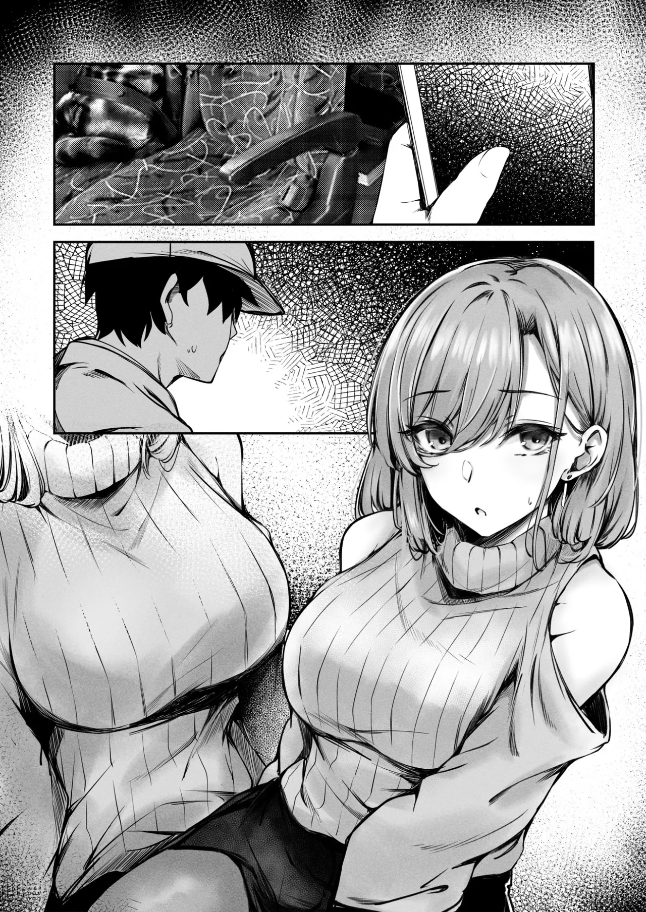 Tonari no Oneesan ga Ero sugite Shikottetara Kossori Nuite Kureta Hanashi | The Sexy Girl in the Next Seat Gave Me a Handjob page 25 original parody - sole female sole male hentai manga - read online free