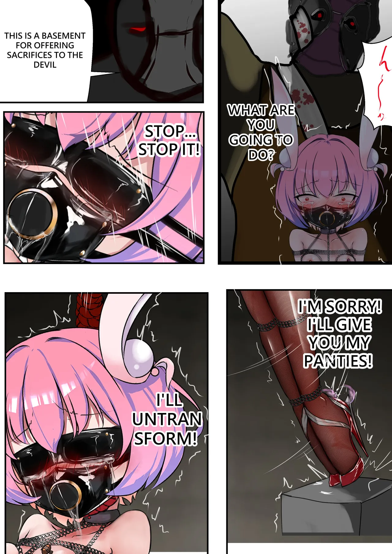 デュエル・バニーガール 008 ENG page 28 original parody - sole female beauty mark hentai manga - read online free