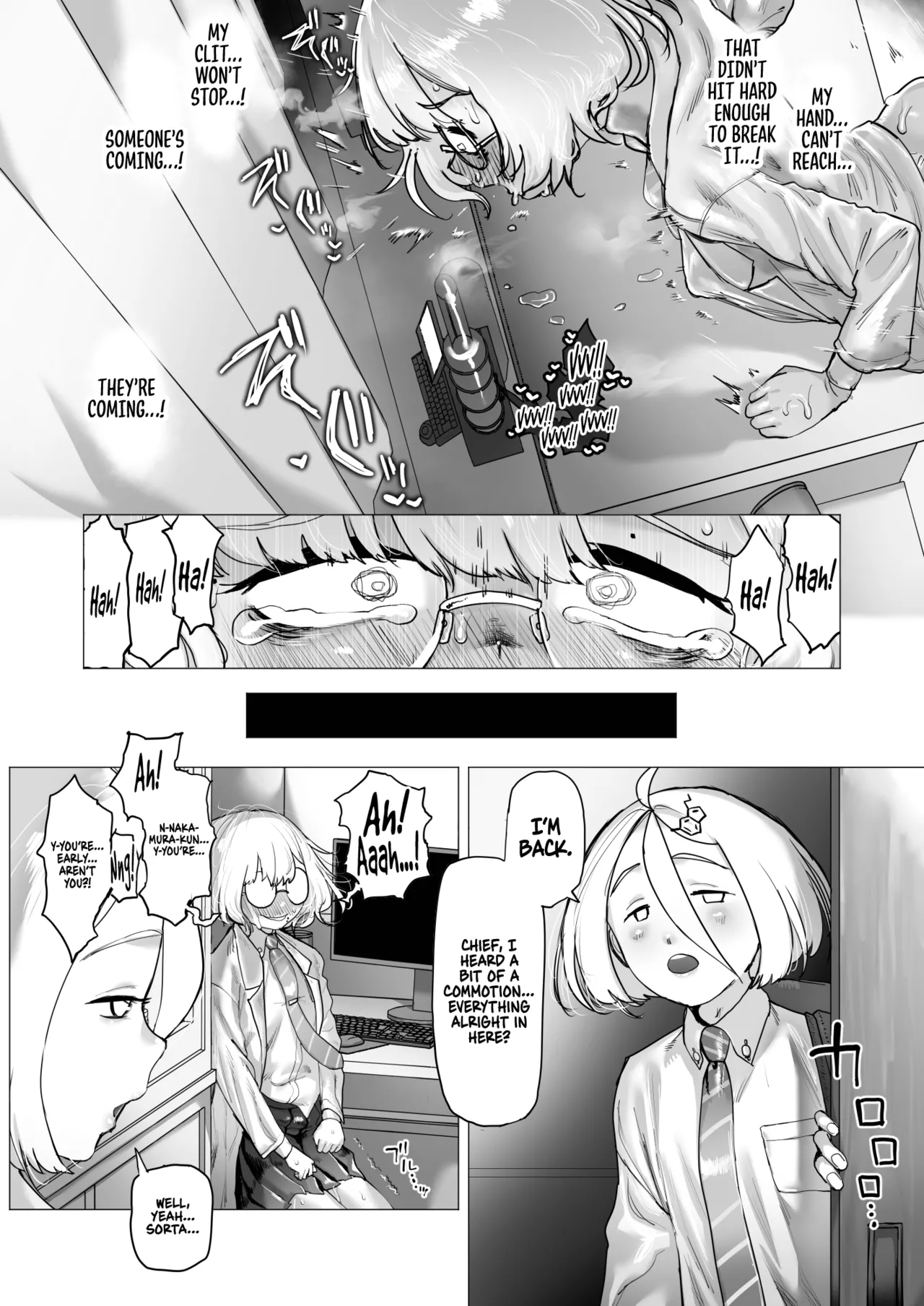 Tensai Kagakusha Kiri Bousou | Runaway Clit of the Genius Scientist page 34 original parody - sole female multiple orgasms hentai manga - read online free