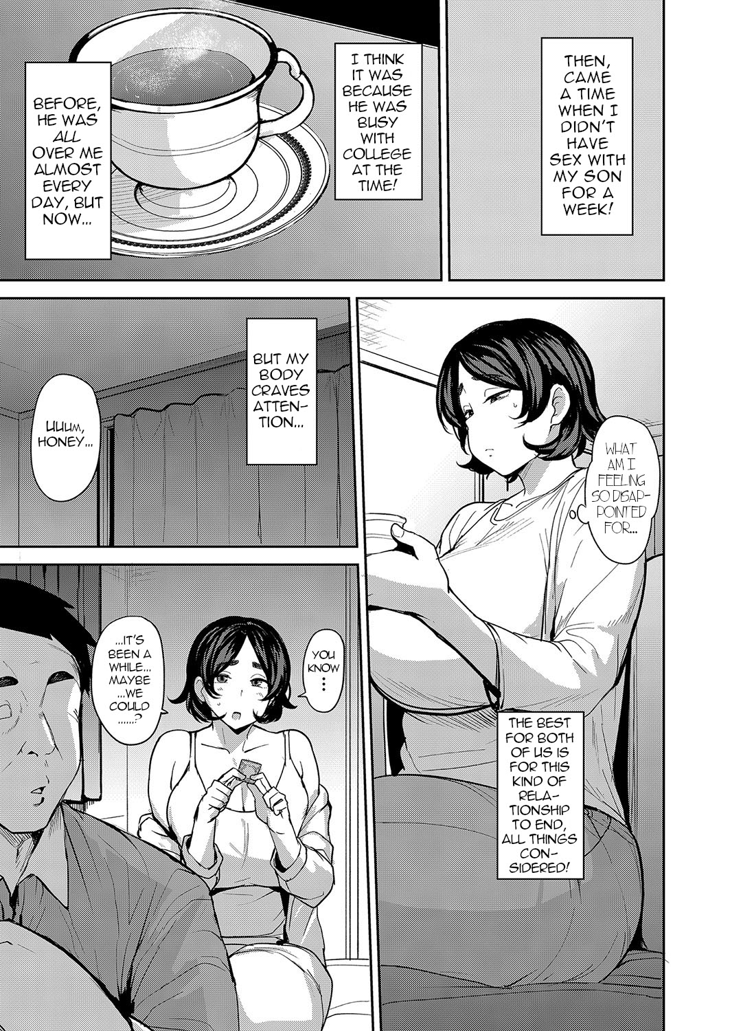 Okaa-san no Tsutome | Mother's Duty page 15 - milf big breasts hentai manga - read online free