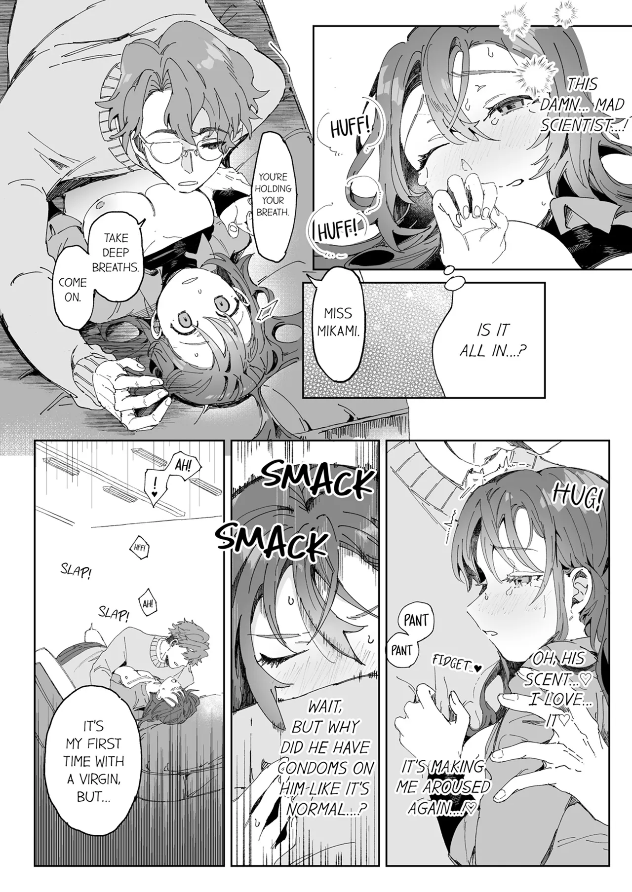 [Otsui Mikage (Otomeshi Mikage)] Kenkyuu Naiyou wa Seikan Kaihatsu!? ~Wata-chan wa Kyouju no H na Jikkendai~ | Researching Sexual Development!? -Wata Becomes Her Professor's Test Subject for Sex- Chapter 1-7 [English] page 17 - sole female sole male hentai manga - read online free