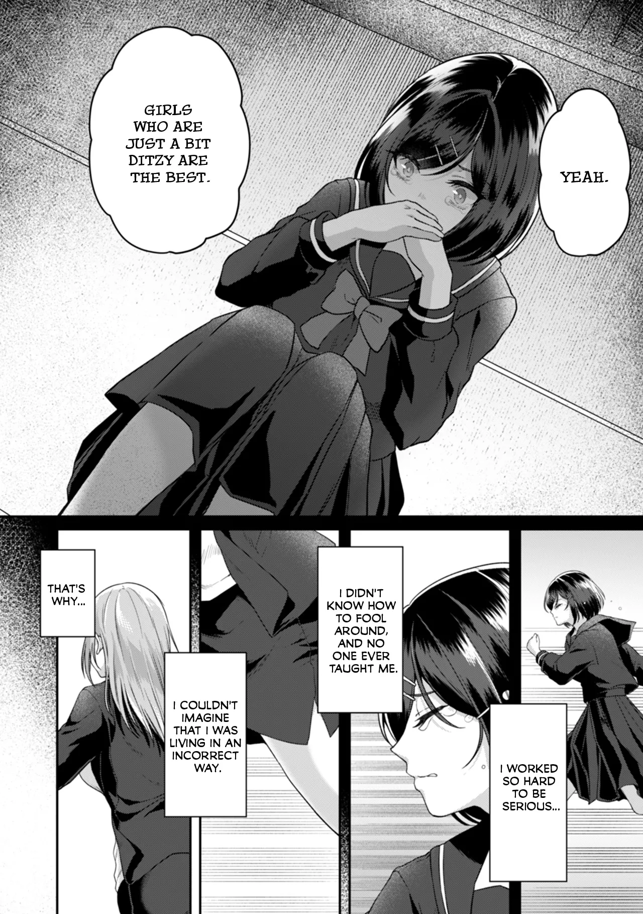 Manin Densha de Shikkin Sunzen!? Chikan Danshi no Ijiwaru na Yubi de Ikasare Tsuzuketa OL | Almost Pissing on a Crowded Train?! #1-10 page 139 - big breasts chastity belt hentai manga - read online free