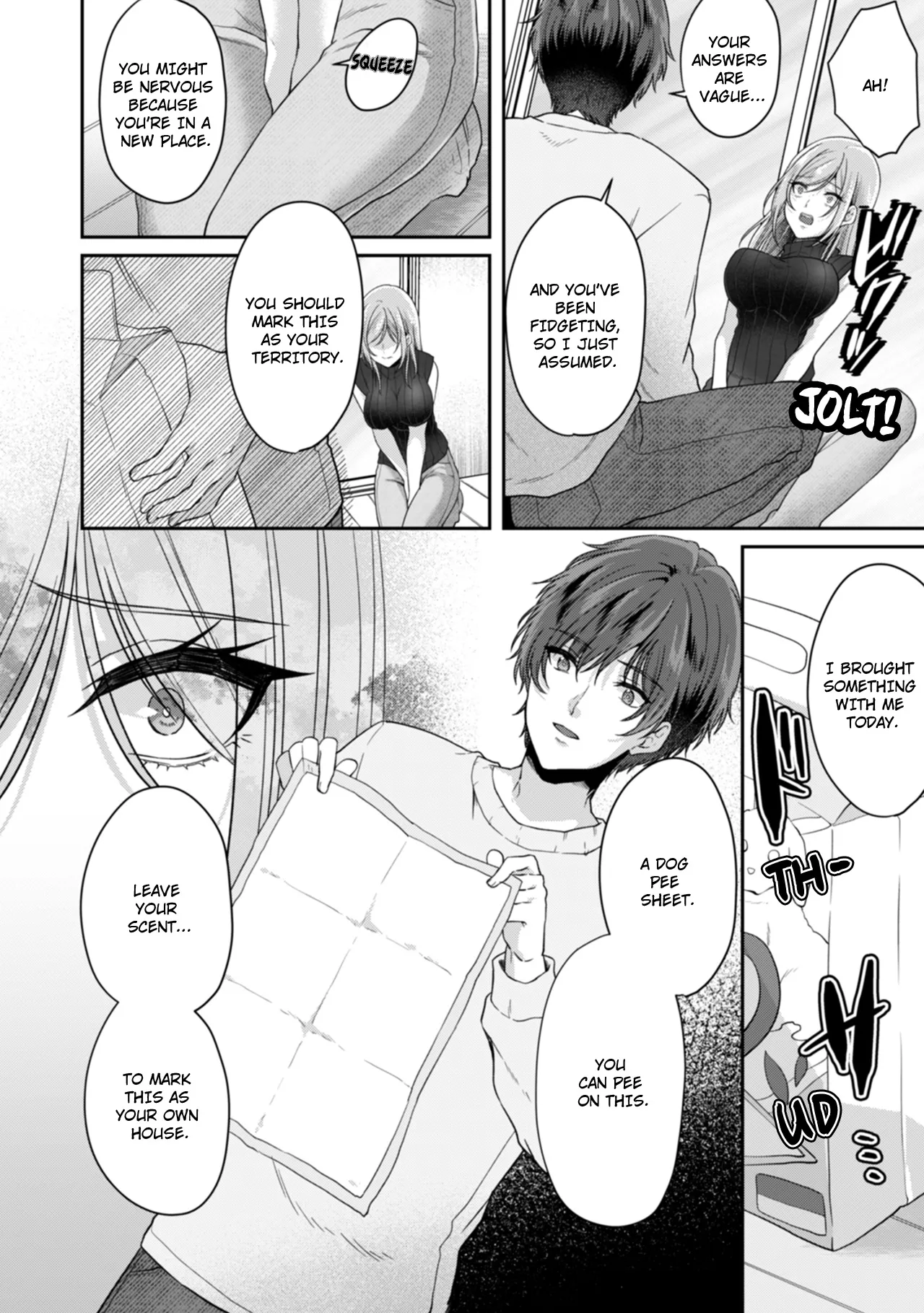 Manin Densha de Shikkin Sunzen!? Chikan Danshi no Ijiwaru na Yubi de Ikasare Tsuzuketa OL | Almost Pissing on a Crowded Train?! #1-10 page 155 - full censorship big breasts hentai manga - read online free