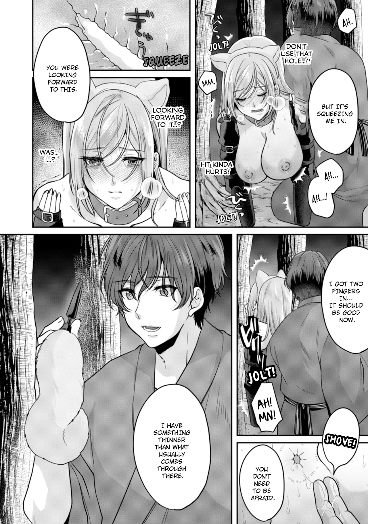 Manin Densha de Shikkin Sunzen!? Chikan Danshi no Ijiwaru na Yubi de Ikasare Tsuzuketa OL | Almost Pissing on a Crowded Train?! #1-10 page 267 - big breasts chastity belt hentai manga - read online free