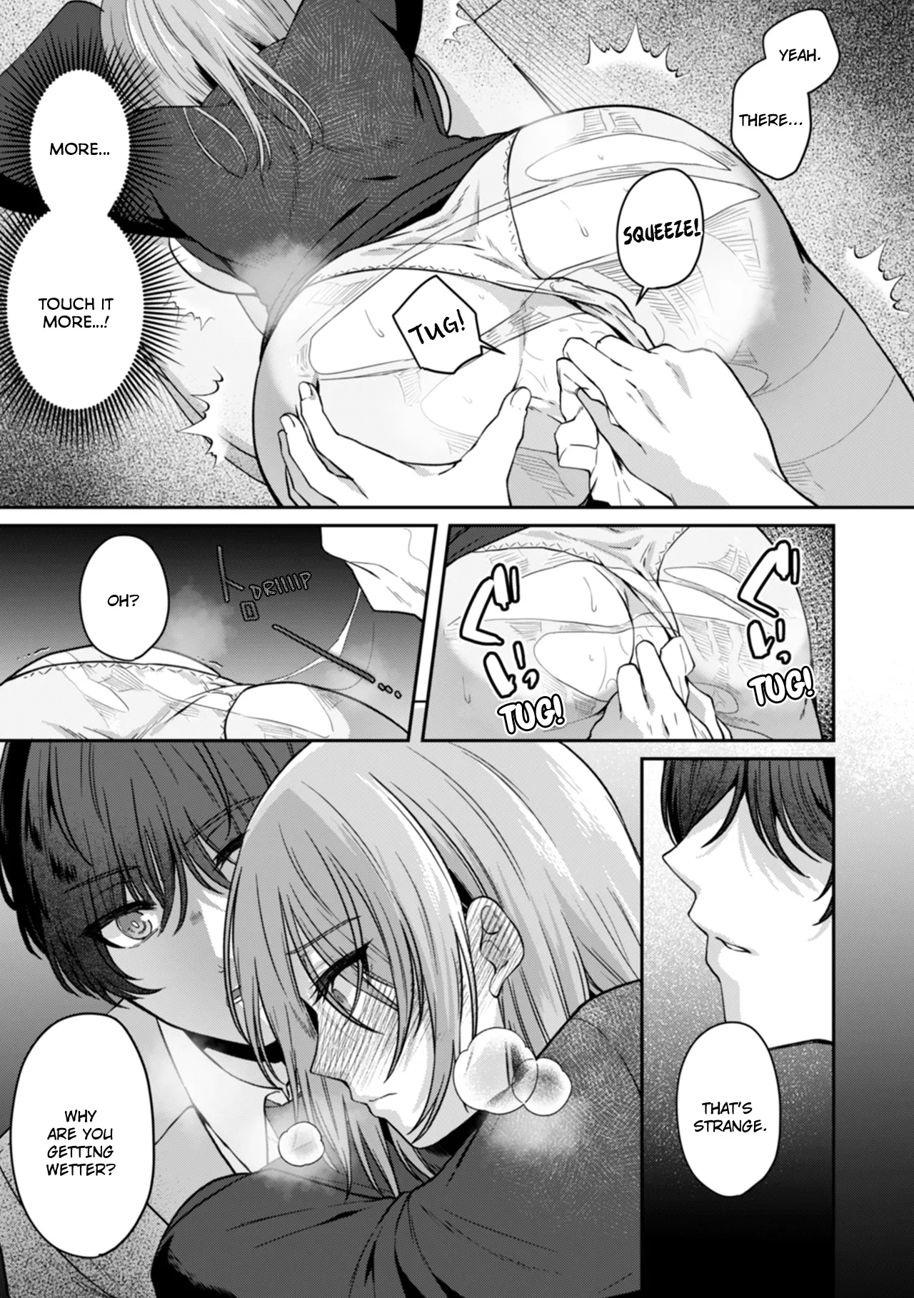 Manin Densha de Shikkin Sunzen!? Chikan Danshi no Ijiwaru na Yubi de Ikasare Tsuzuketa OL | Almost Pissing on a Crowded Train?! #1-10 page 40 - big breasts chastity belt hentai manga - read online free
