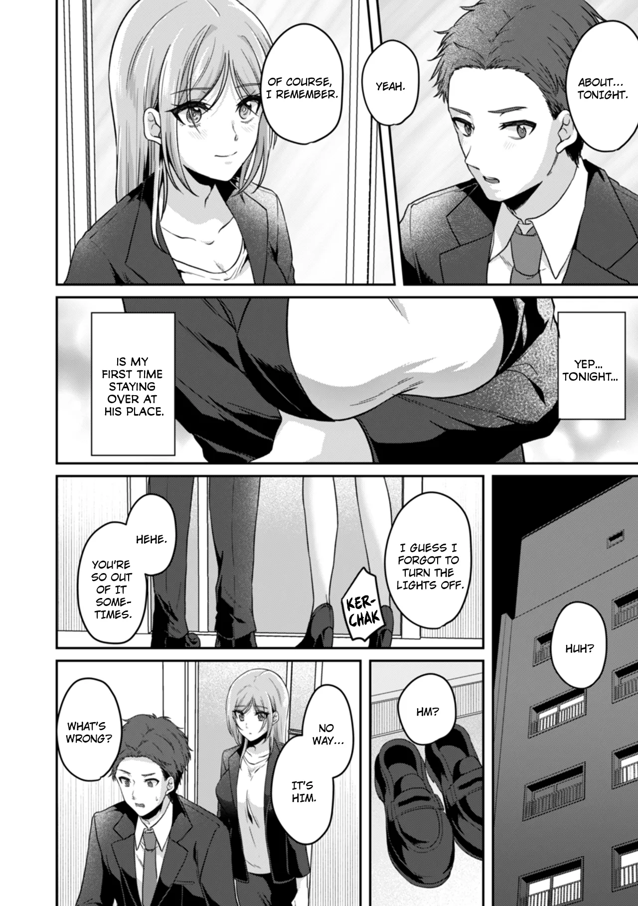 Manin Densha de Shikkin Sunzen!? Chikan Danshi no Ijiwaru na Yubi de Ikasare Tsuzuketa OL | Almost Pissing on a Crowded Train?! #1-10 page 52 - full censorship big breasts hentai manga - read online free