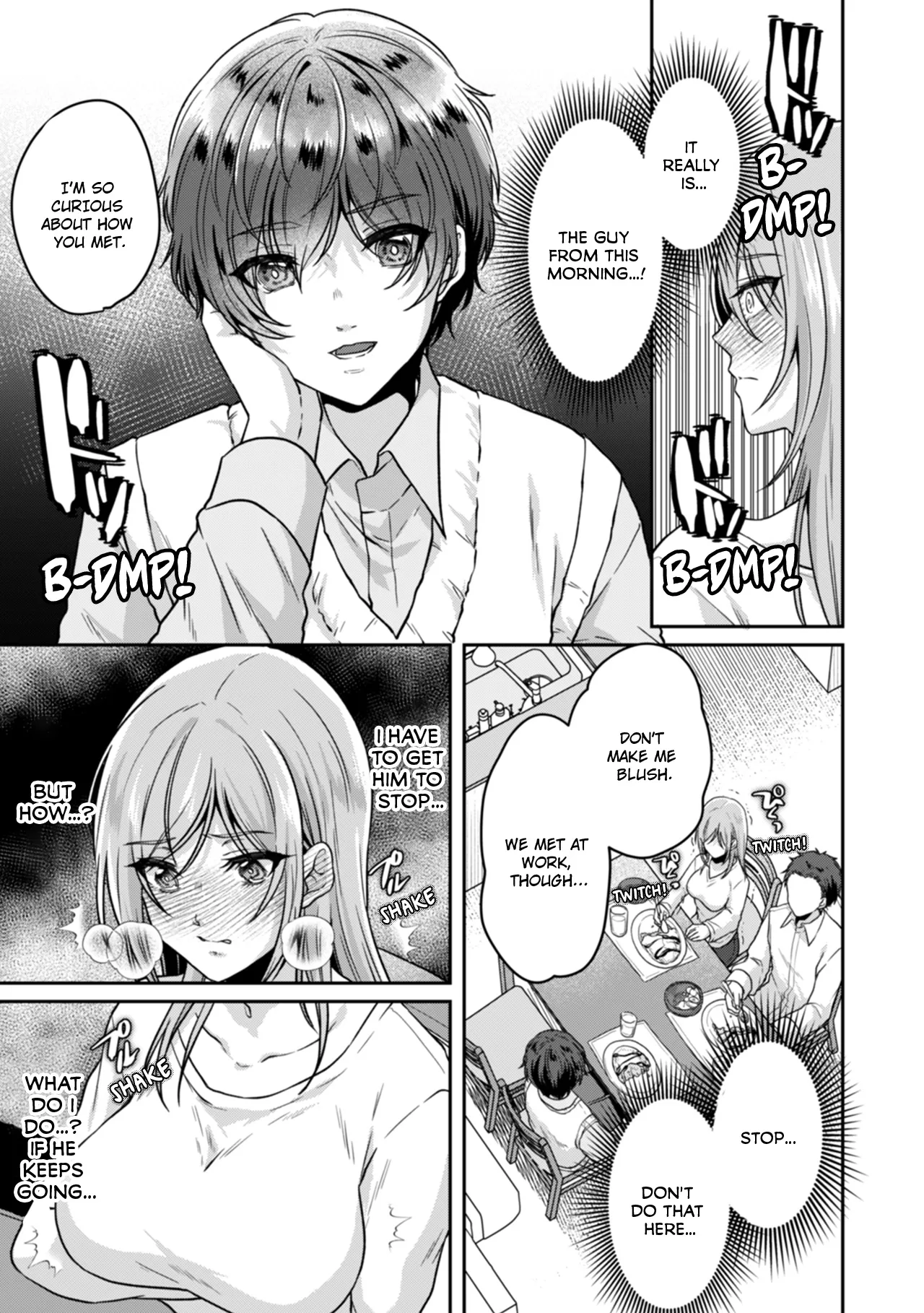 Manin Densha de Shikkin Sunzen!? Chikan Danshi no Ijiwaru na Yubi de Ikasare Tsuzuketa OL | Almost Pissing on a Crowded Train?! #1-10 page 61 - full censorship big breasts hentai manga - read online free